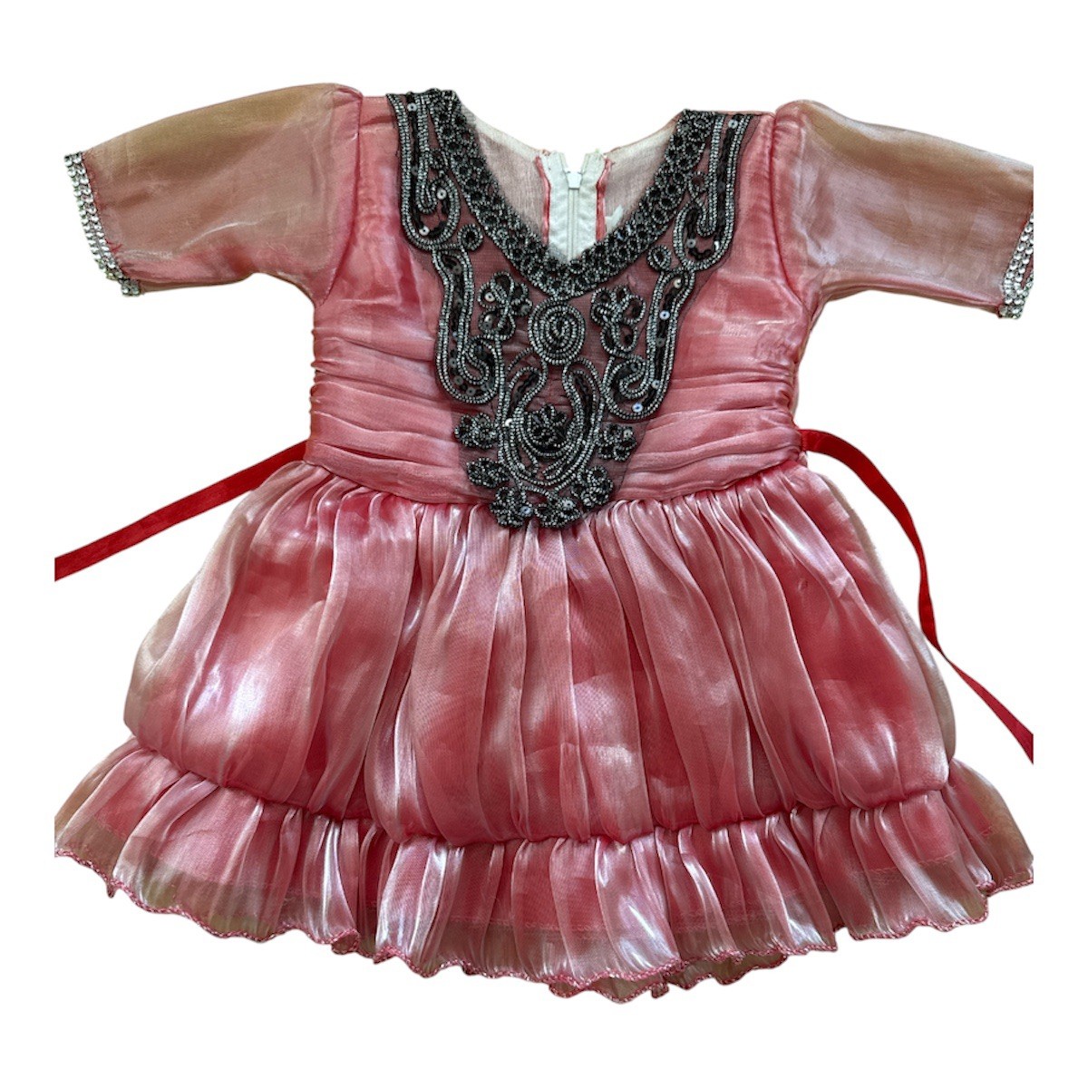 Indian Toddler Girls’ Dress dice 6-12months
