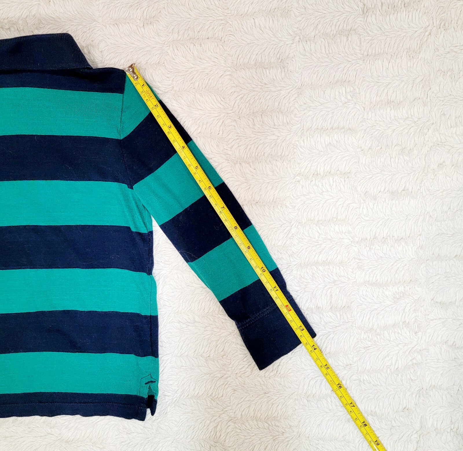 Old Navy Boy 2T Outfit Bundle, Straight Dark Wash Jeans, Rugby Top, Shark Print