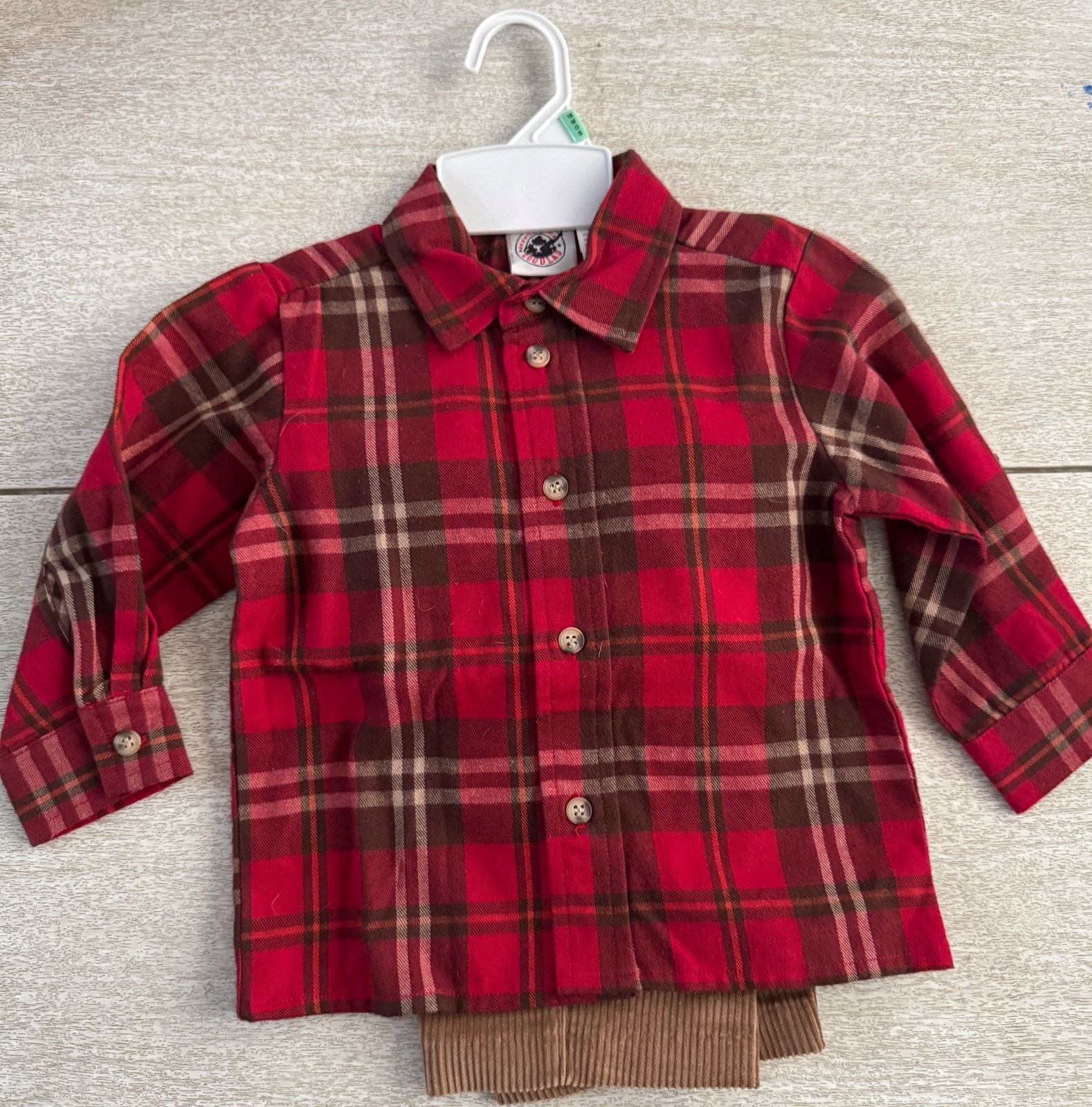 Toddler Kids Baby Boy  18 Months VINTAGE GOOD LAD.   NEW old Stock Pants Shirt