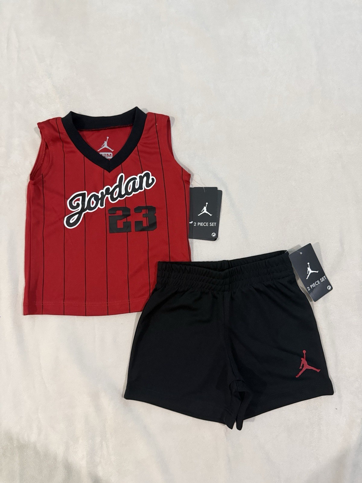 Jordan Baby 12M Jersey Tank & Shorts Set NWT