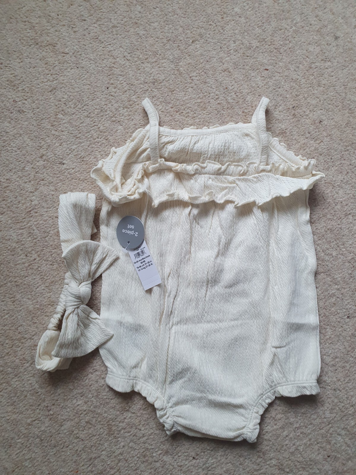 NEW 18- 24 month Gap Matalan baby girl summer romper outfit X3 5 pieces
