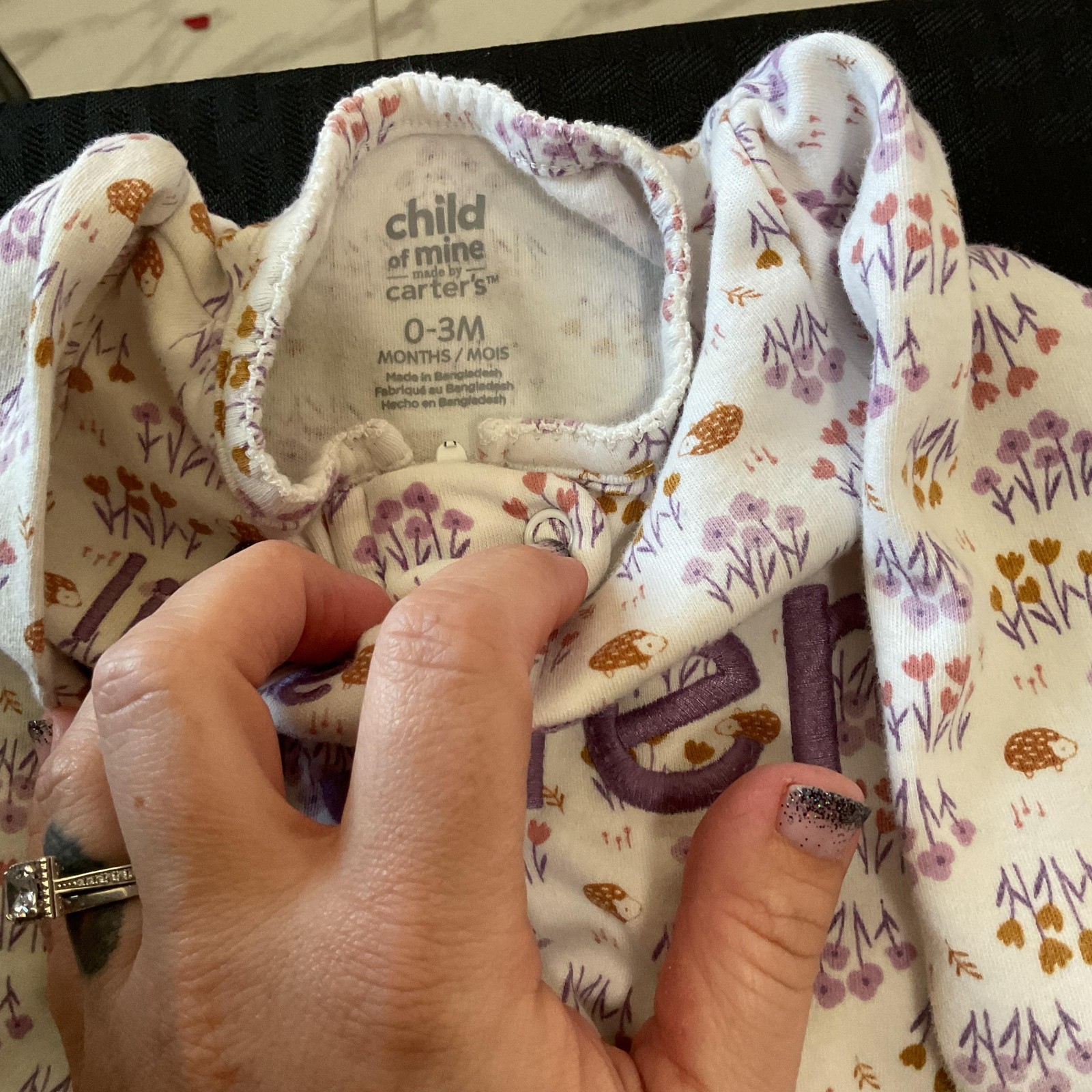 Mixed Brands 17pc Girls 0-3M Bundle Pink Floral Bunny Layette Blankets