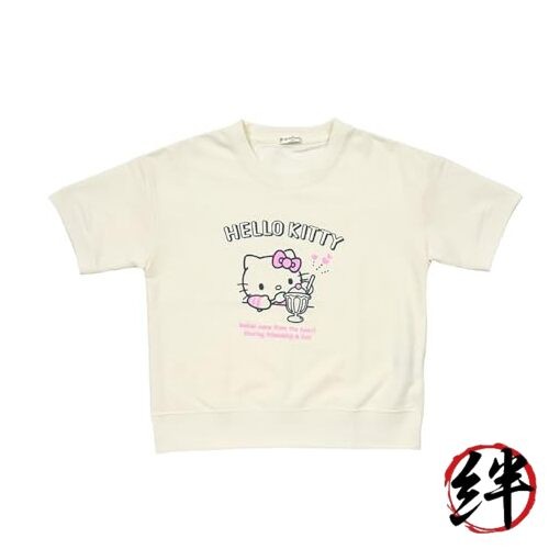 [Sanrio] Kids Sweat T-shirt Hello Kitty 120cm Clothing for Children 948365
