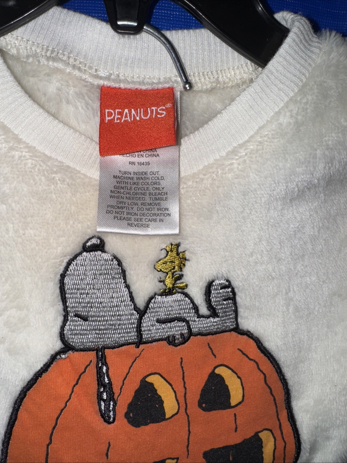 Peanuts Snoopy Woodstock Pumpkin Baby Girl12 Month Outfit Long Sleeve Pant #276