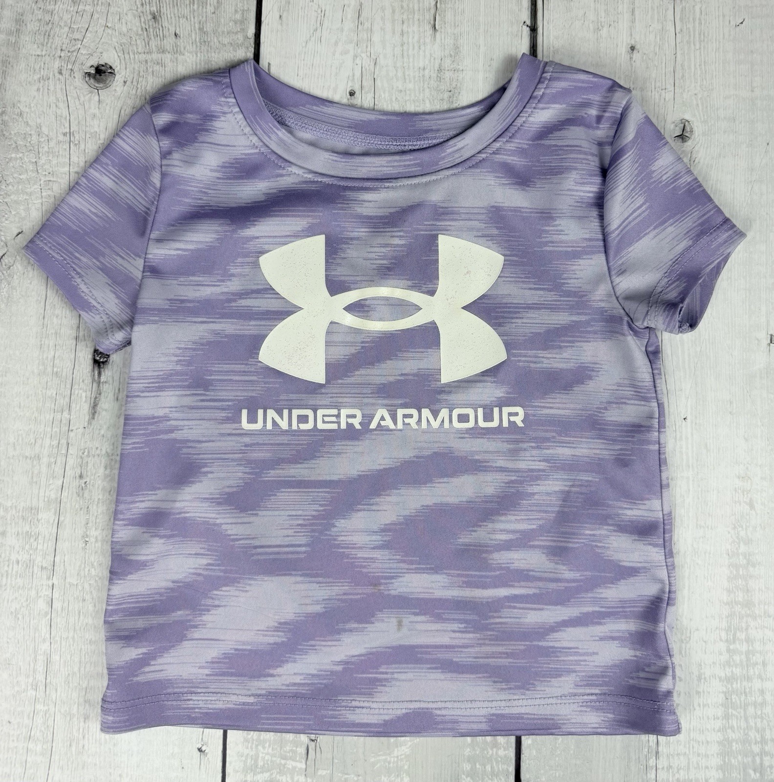 Nike & Under Armour Baby Girls 12-18M Lot Of 6 Graphic Shirts 0243