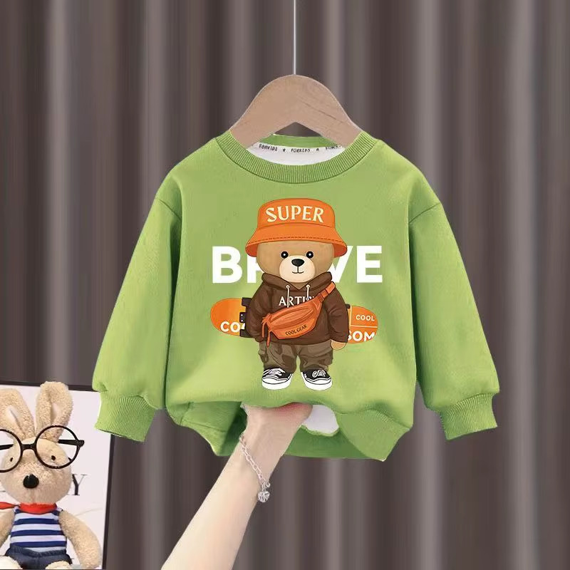 Kids Clothes Boys & Girls Autumn Long Sleeve Top & Pants 2 Pieces Sets Children