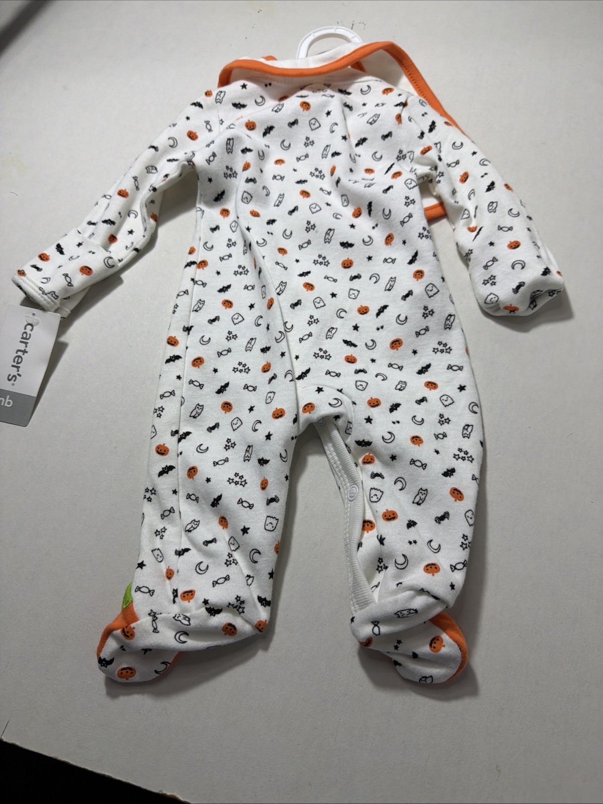 Baby Sleep N Play 2 Piece Halloween Newborn Outfit NWT, Safe Hands