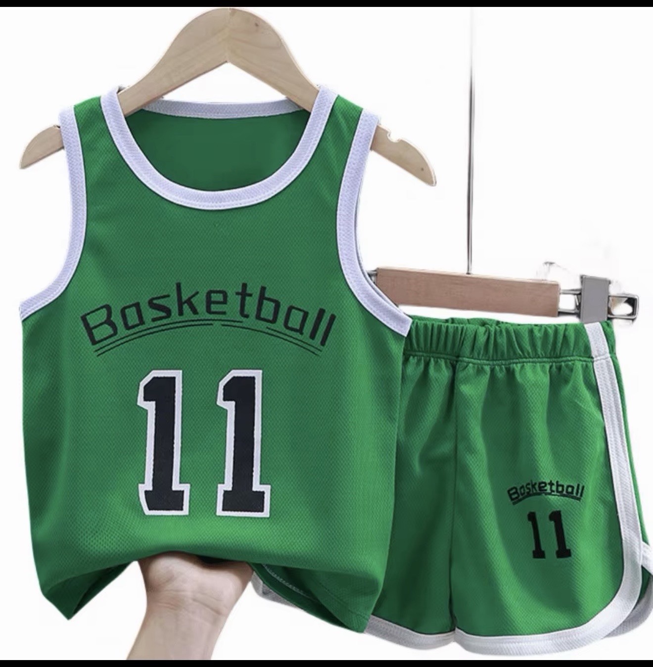 Unisex Baby & Toddler Basketball 2pc Tank Top & Shorts Set One Size