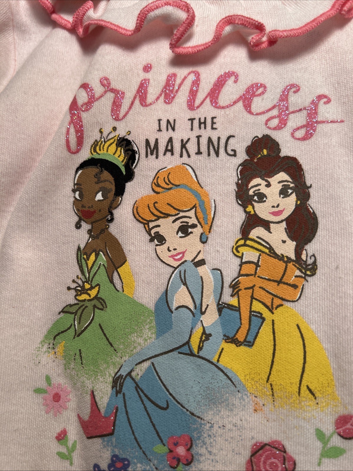 Disney Baby Girl’s 3 Months 5 Piece Set Bodysuits Legging Princess in the Making