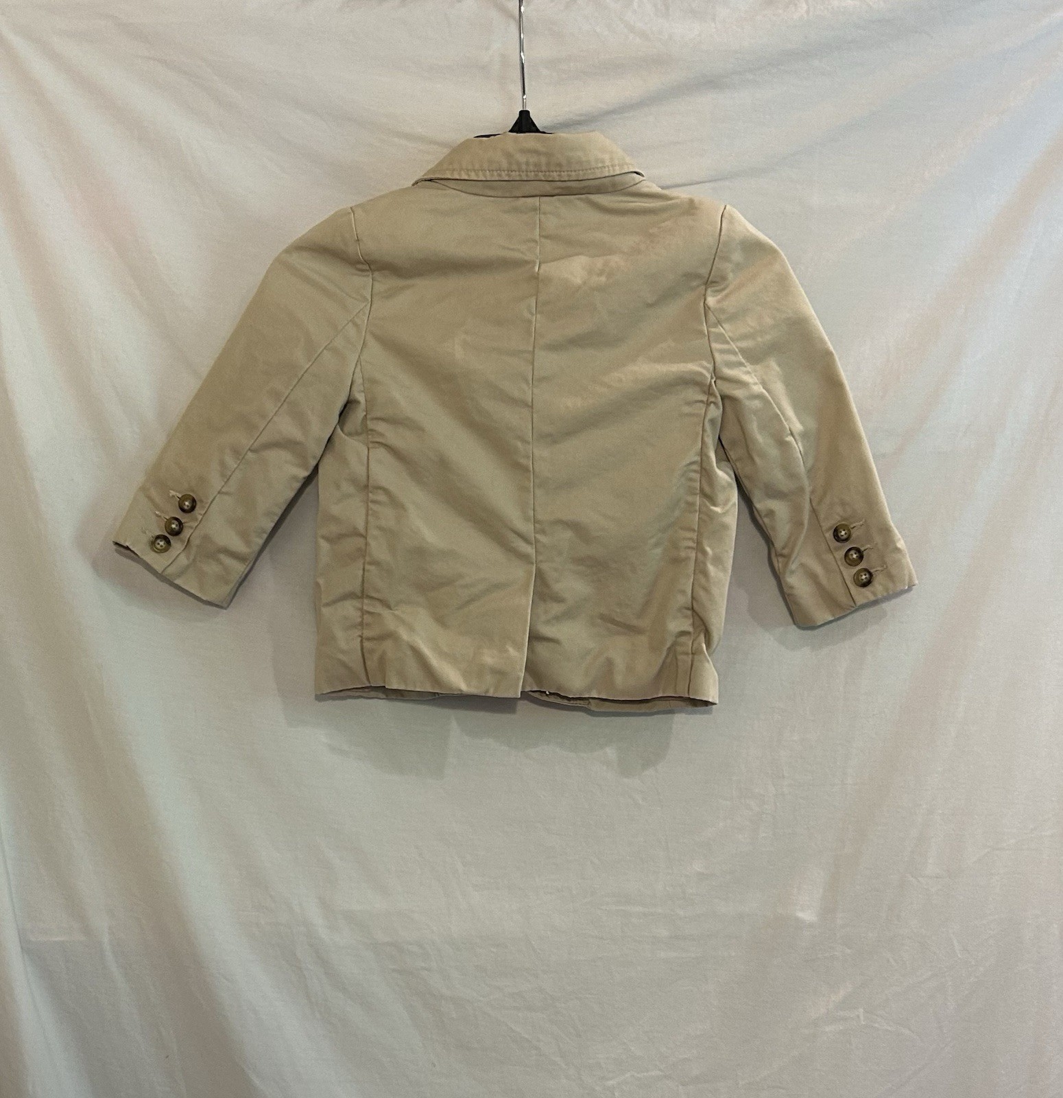 Gap Toddler Boys 18-24 Months Tan Single Breasted Twill Sports Coat