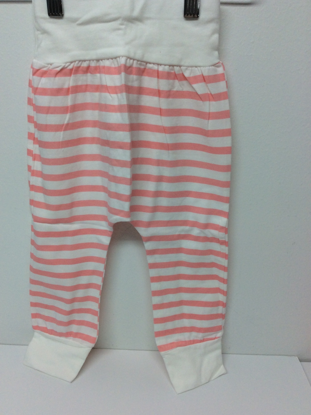Unbranded Girl Outfit Pink Hoodie Top and Striped Leggings 2pcs Set Size 4Y