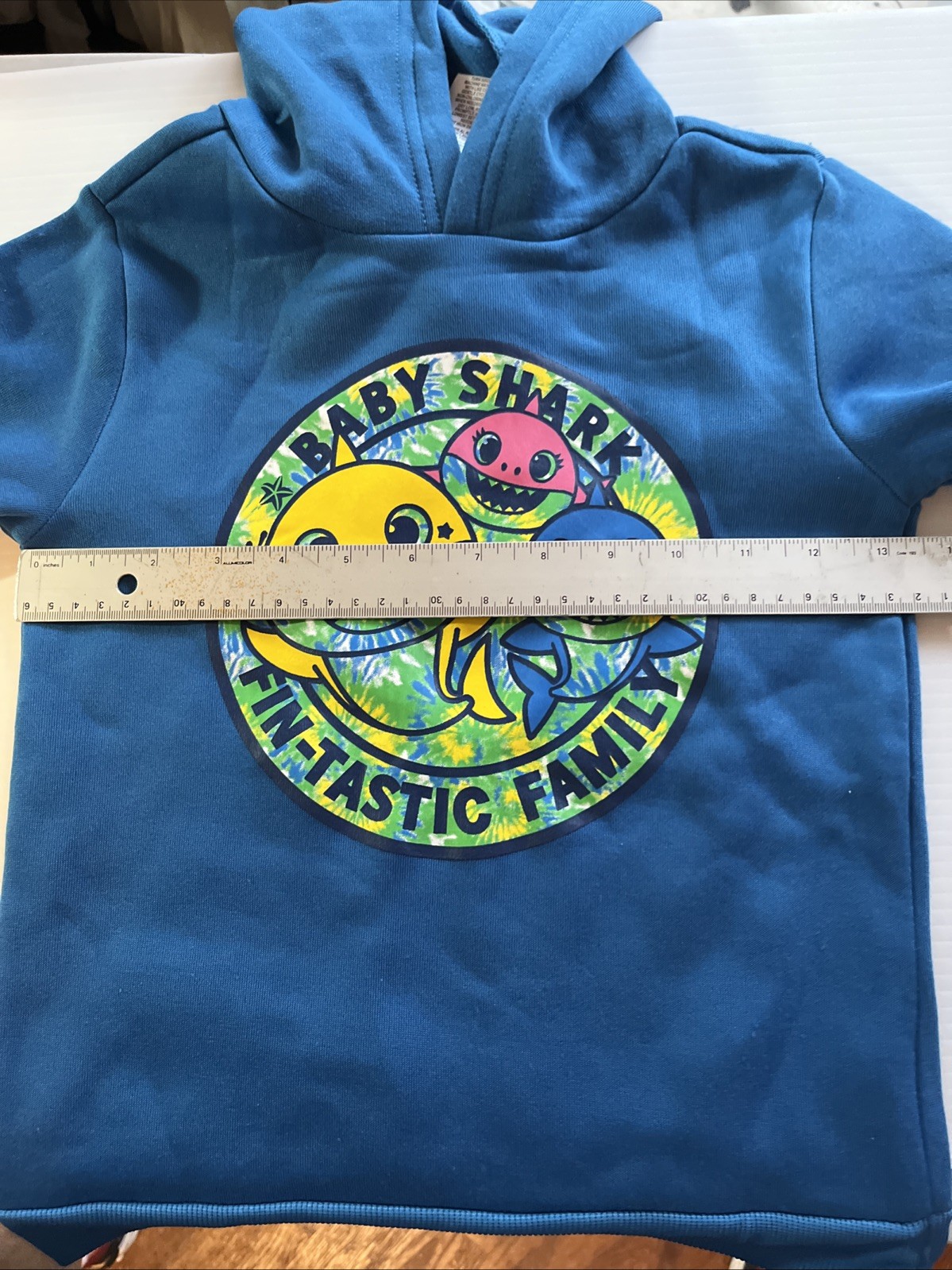 Pinkfong Baby Shark Toddler Boys Fleece Jogger Pullover Hoodie & Pants Set 6 NWT