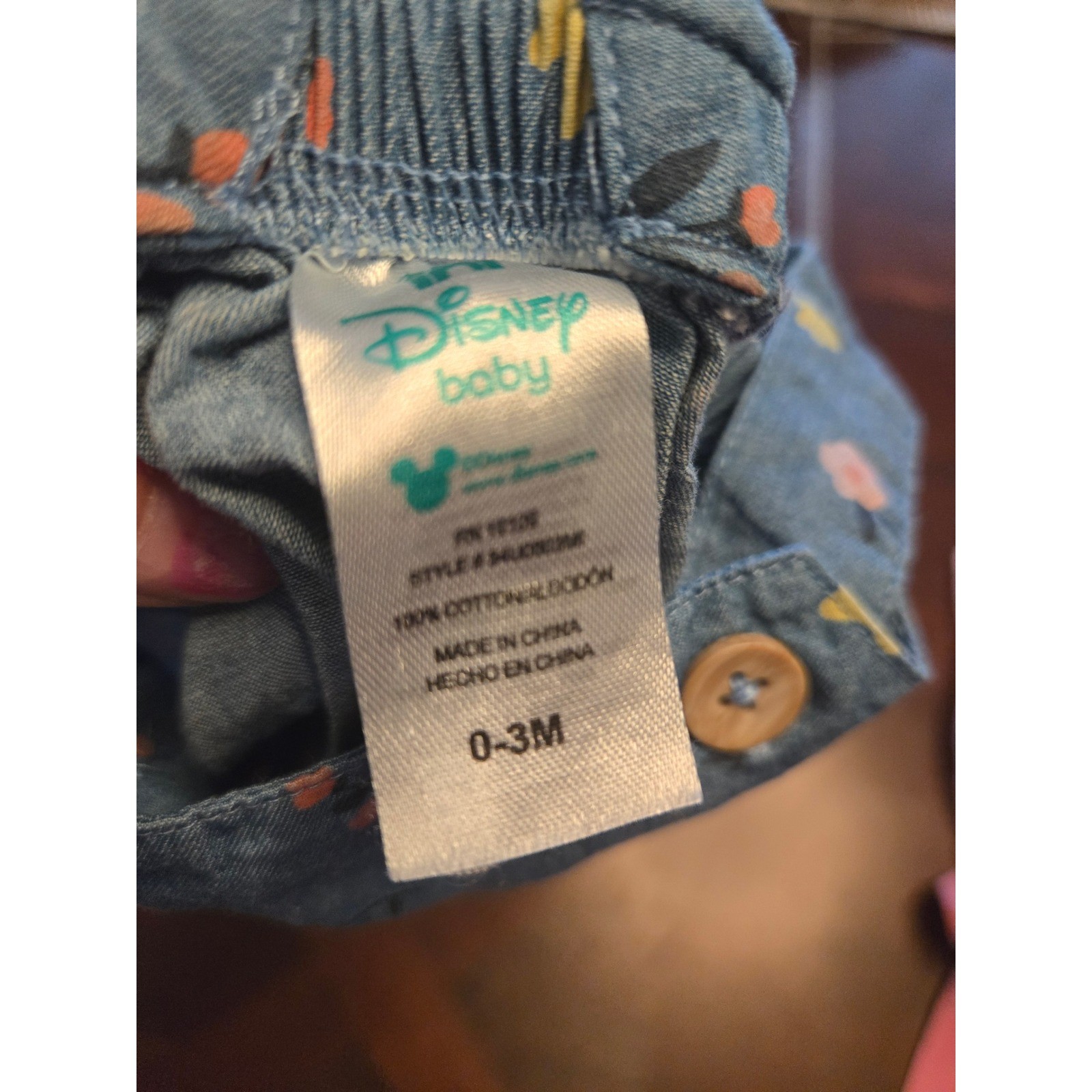 Disney Baby Girl 0-3M Lot 4pc Minnie Mouse Winnie the Pooh Romper Bodysuit Dress