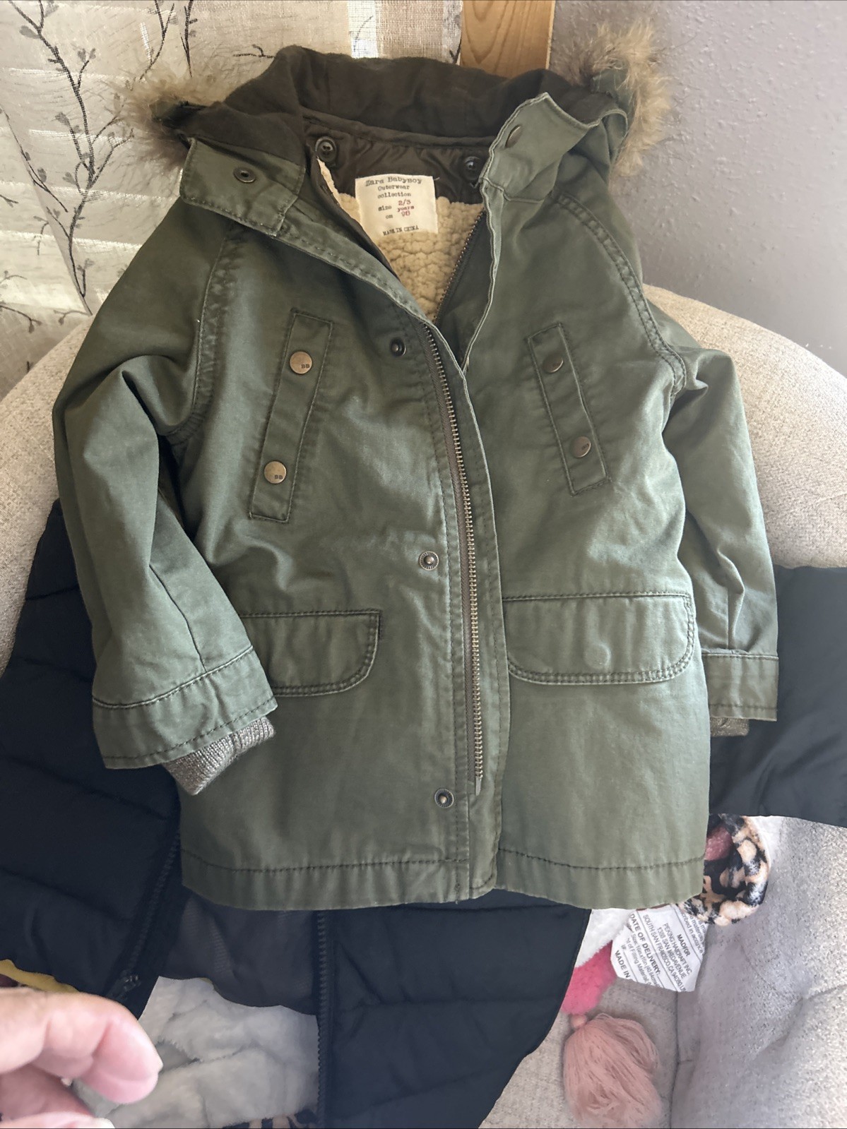 zara baby boy Jacket 2-3