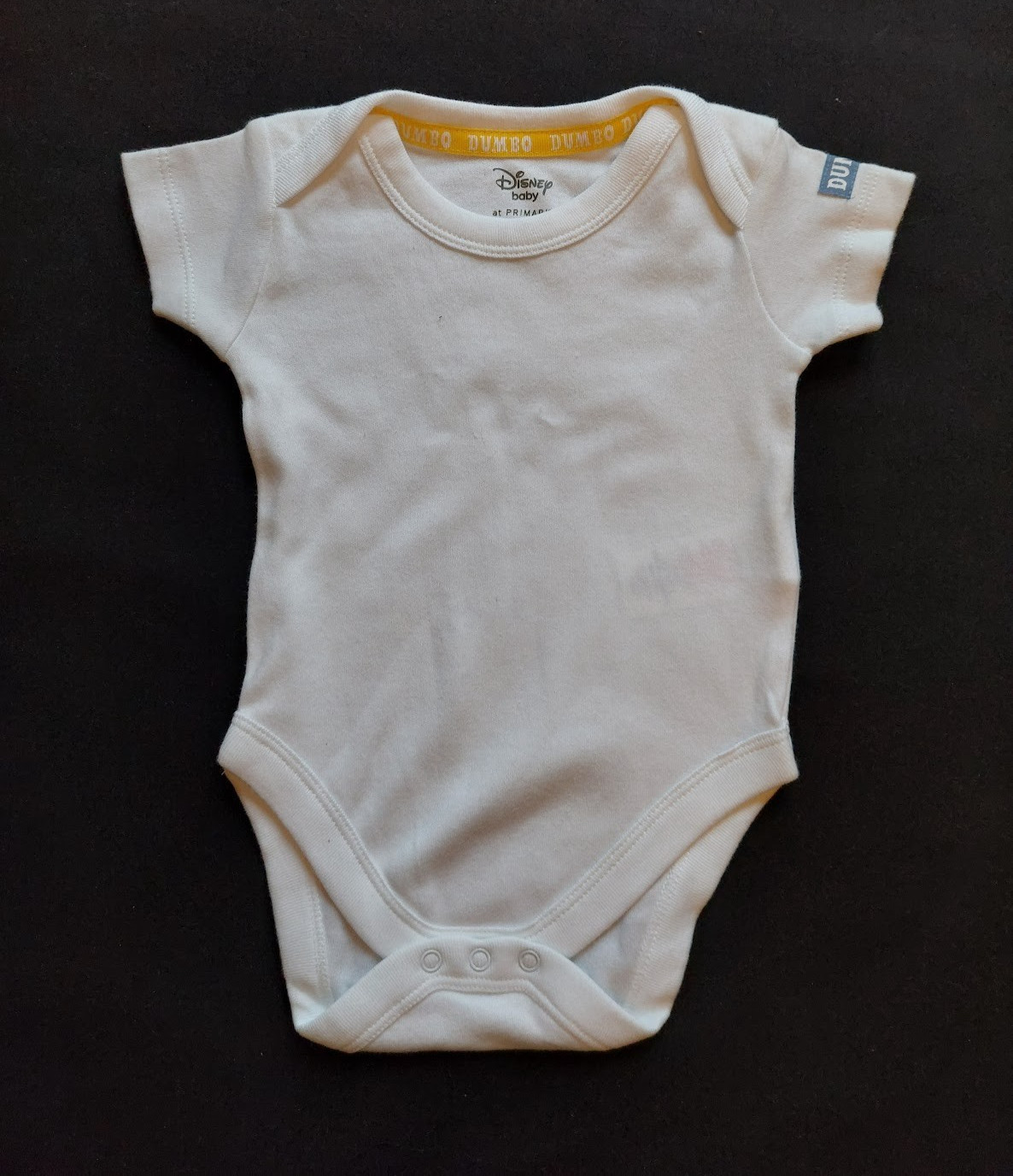 Baby Boys Disney Dumbo Striped Dungaree & Bodysuit Set 0/3 Months
