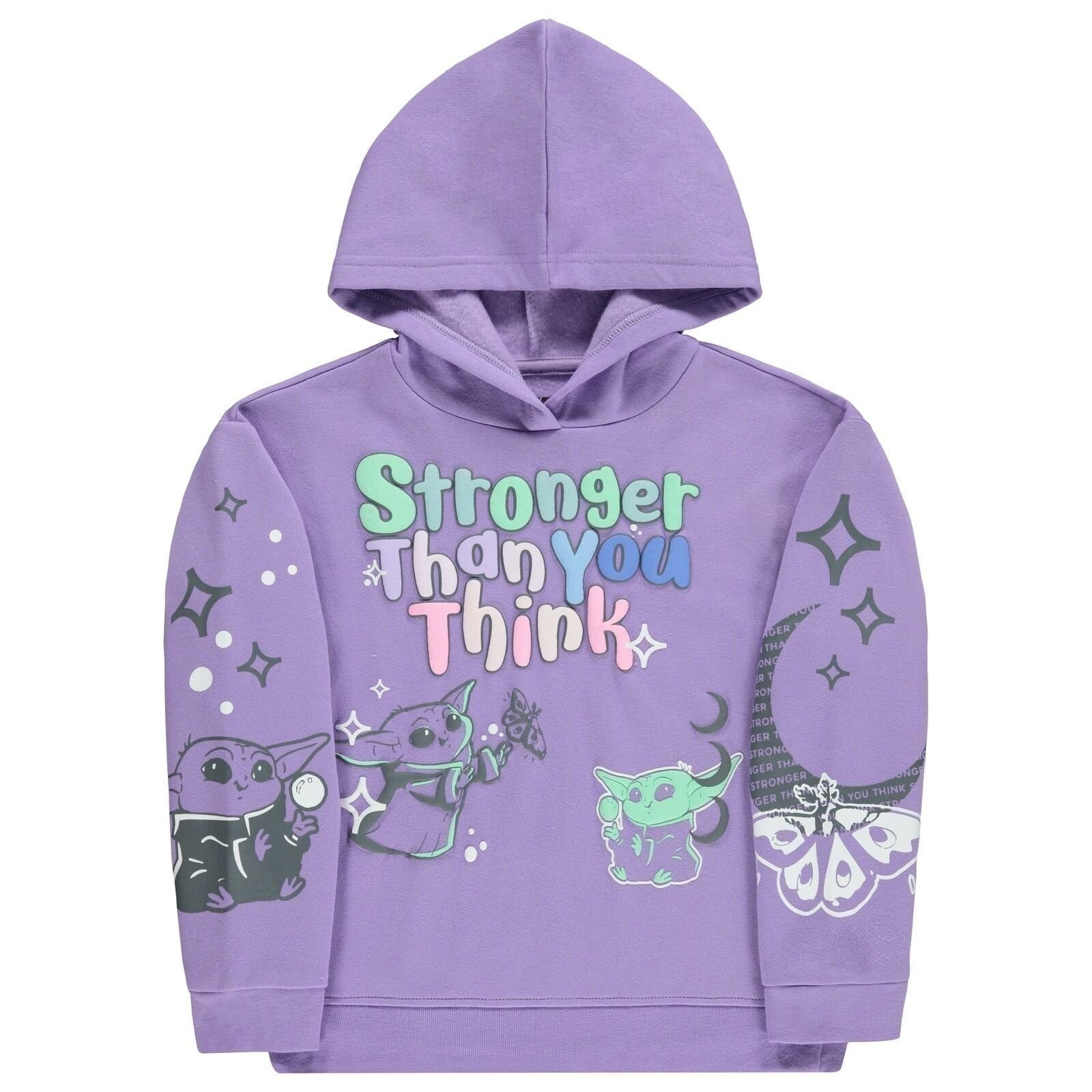 STAR WARS Girls Baby Yoda Clothing Set – Baby Yoda Sweatshirt Hoodie and…