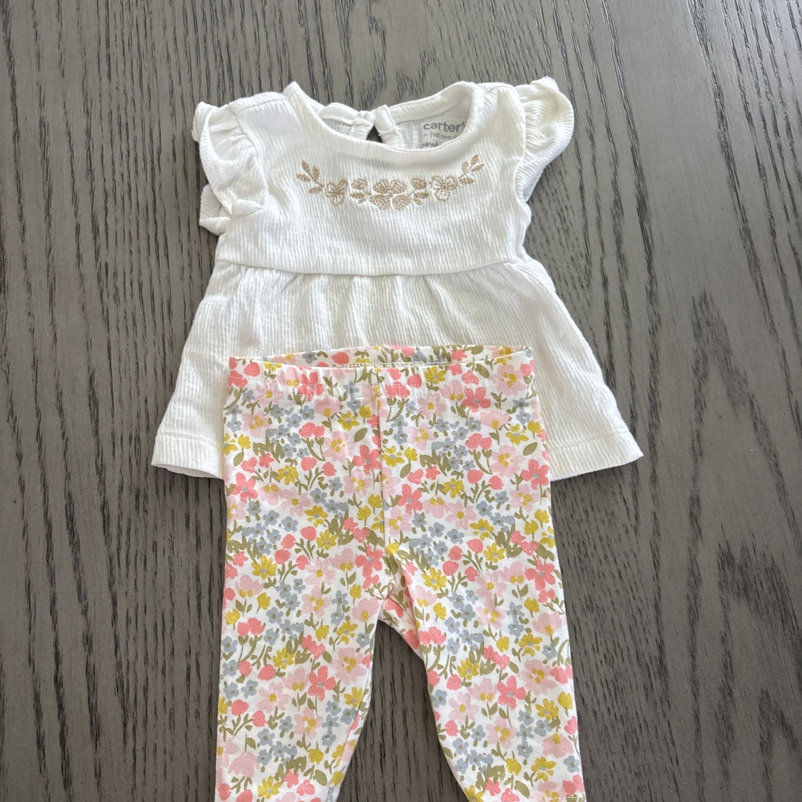 Little Me Baby Girls Floral Tunic Set