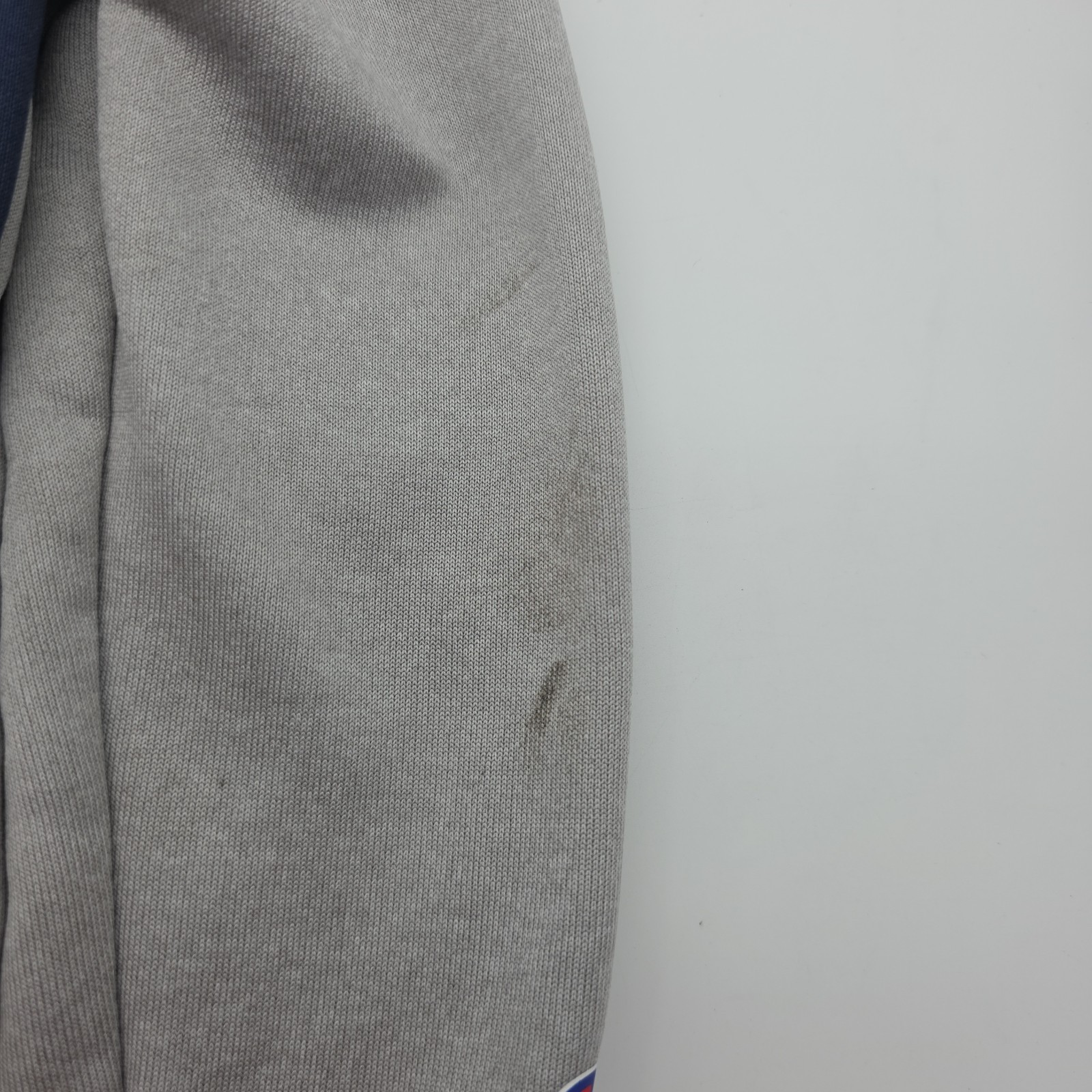 Champion 3T Zip Hoodie Gray Navy Blue Colorblock Long Sleeve Toddler Outfit