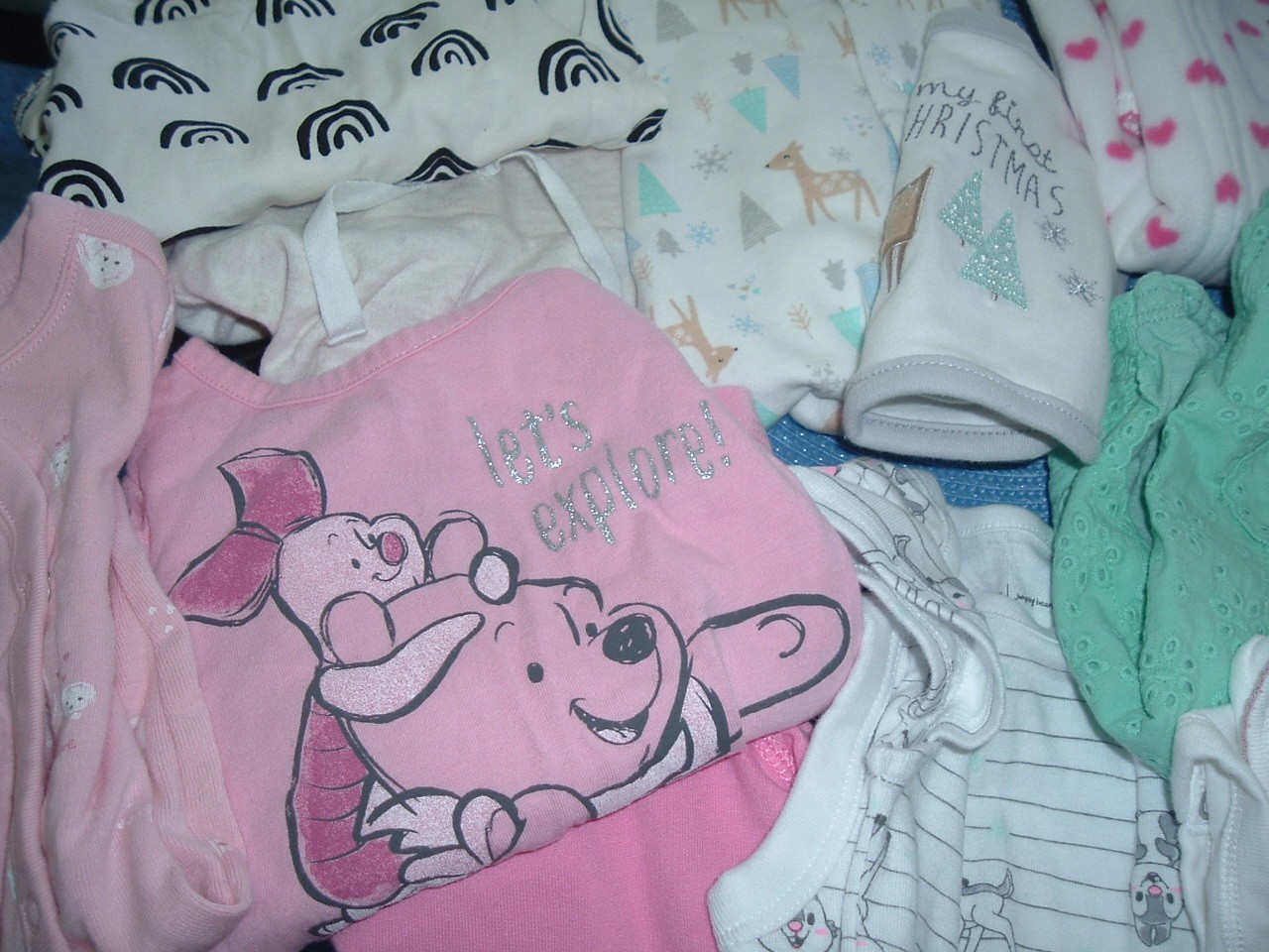 Baby clothes 0-3 month size various makers 28+pieces all excellent condition