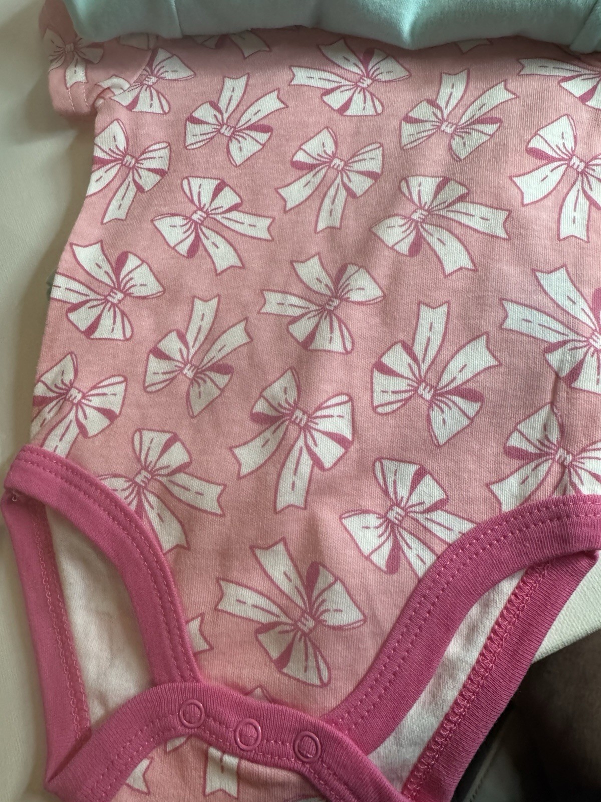 Midgets Baby Girl Rompers Set Of 3 Size 6-9 Months New Mint