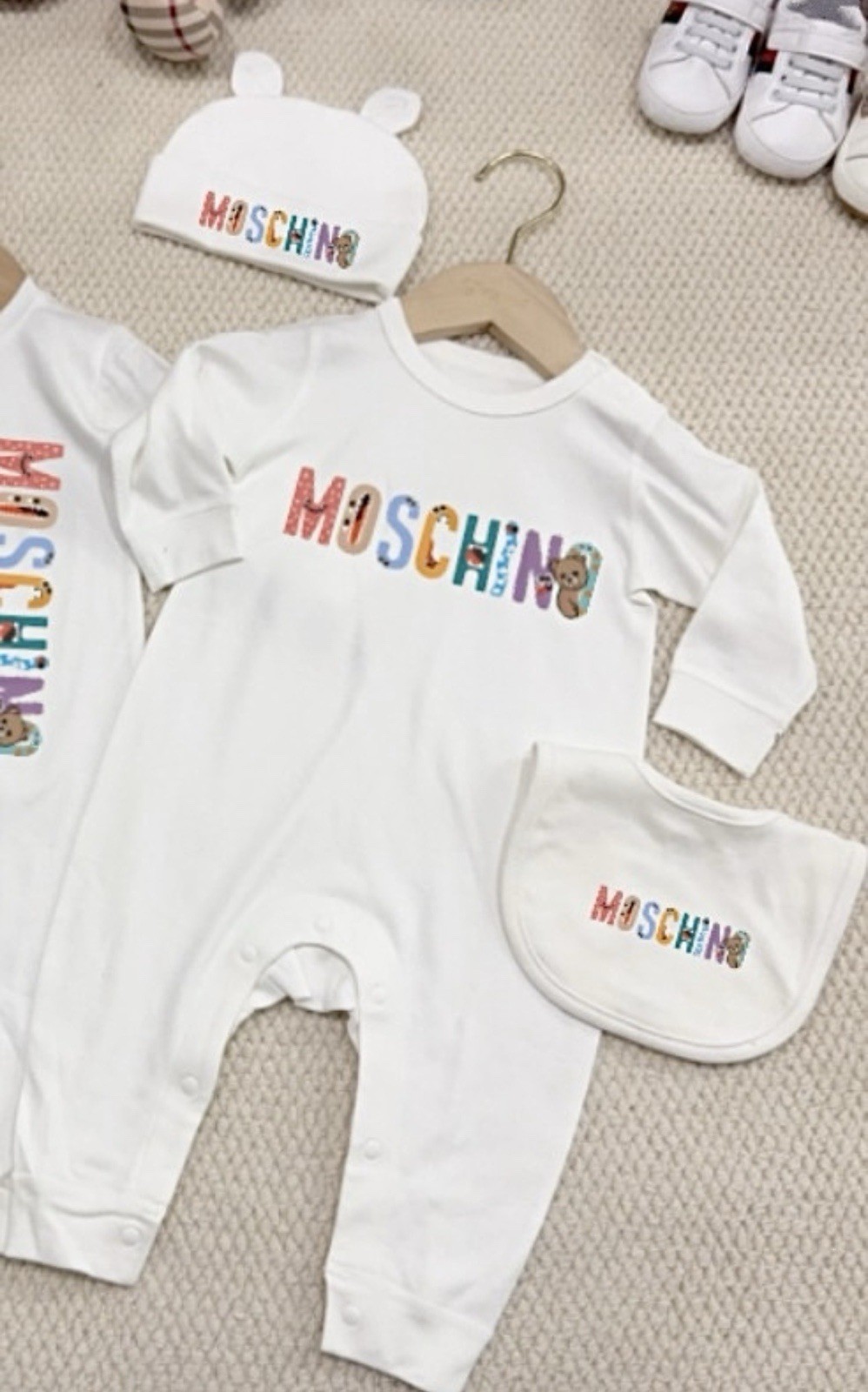 Moschino Baby 3 Piece Designer Set 12 Months Unisex