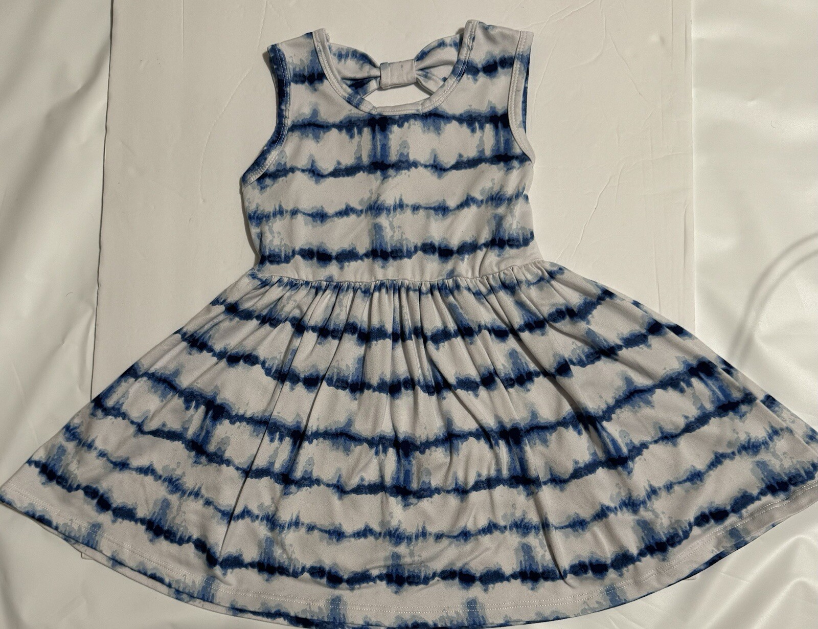 3 Size 3 Dresses Blue Pattern Fabric