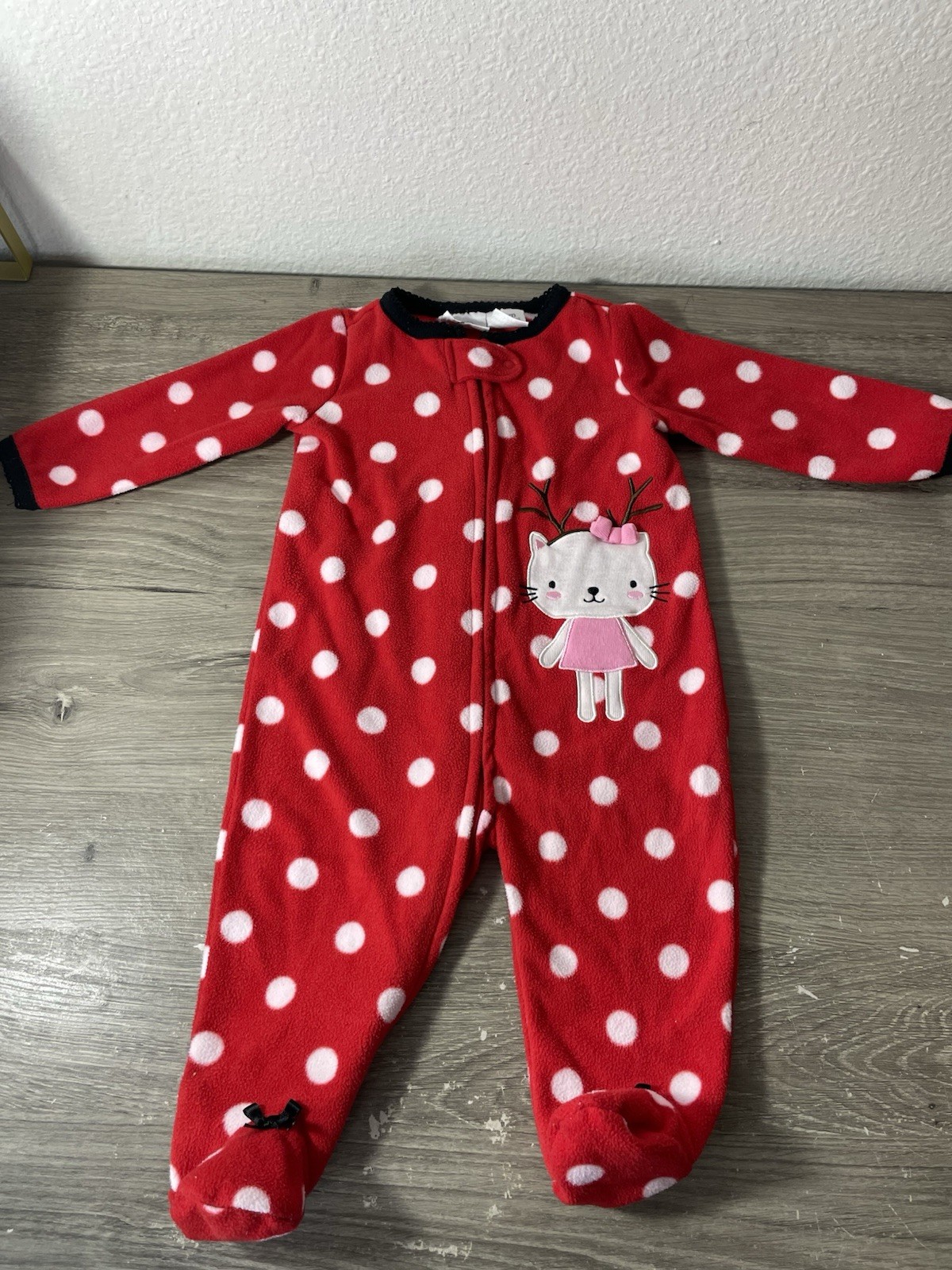 Lot of 10 Baby Girl Clothes 3-6 Months Disney Minnie Mouse Fleece Sleepers Tutu