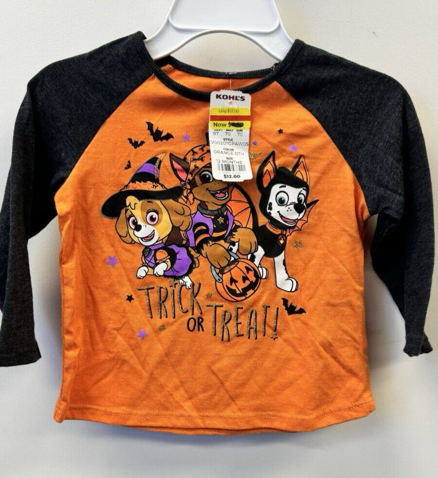 Infant Girls – Jumping Beans Halloween 3 Dog Shirt Size 24 Months