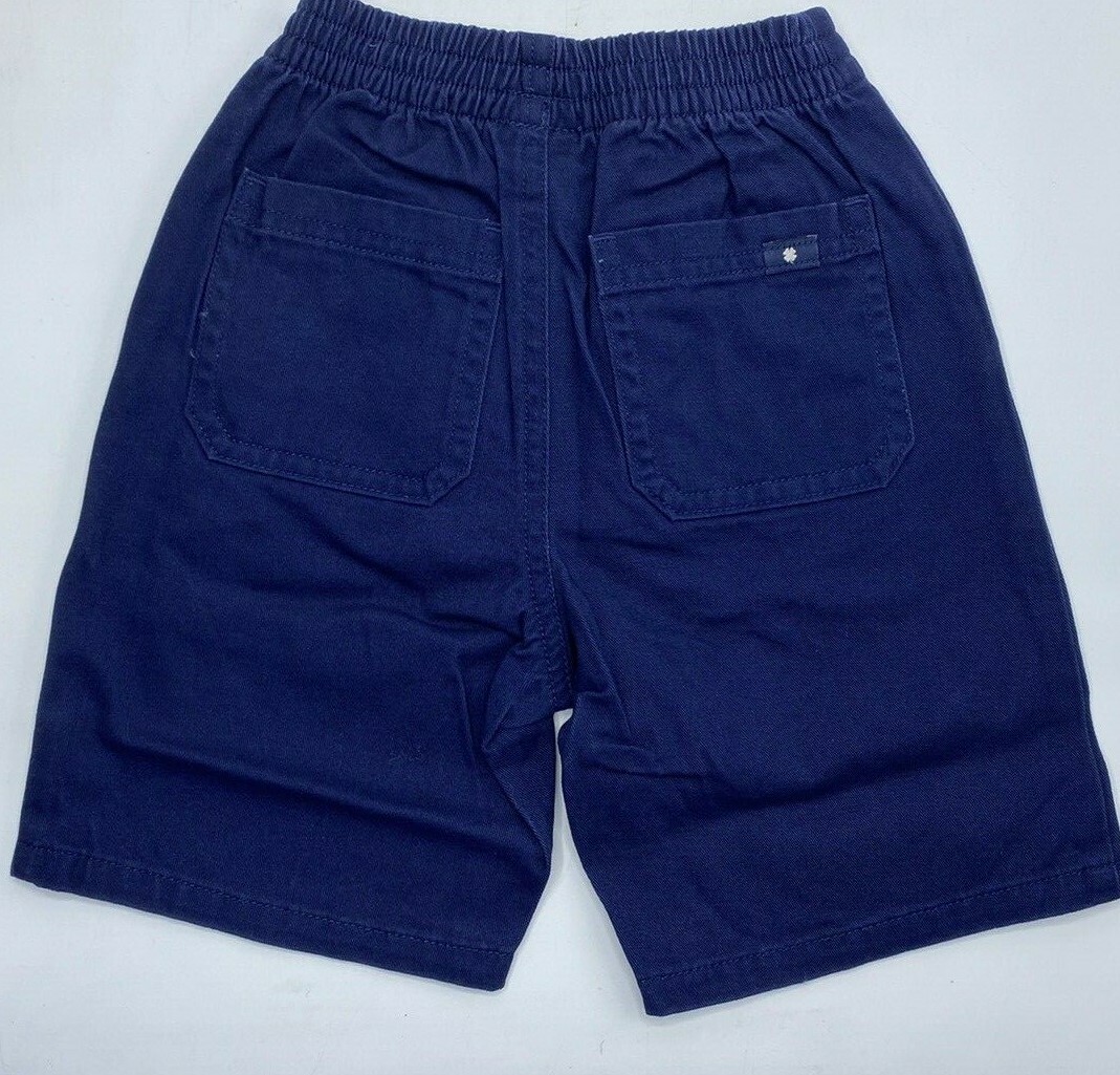 Boys Size 4T Adorable Lucky Brand 2-Piece Short Set Summer Outfit Gray & Blue