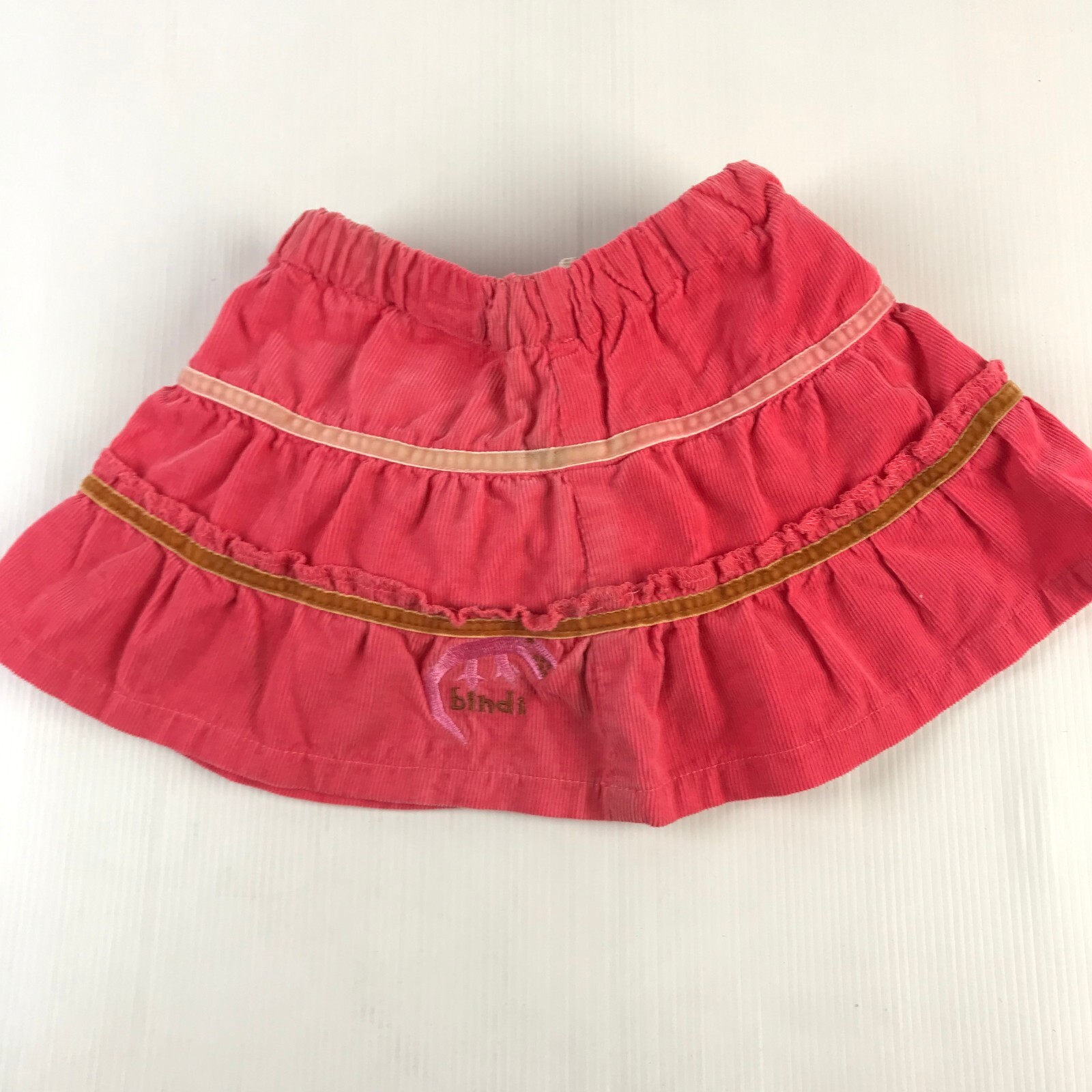 Bindi Wear 2008 Pink Skirt With Inside Pants 3 Monsters Size 3 MTH New Old Stock