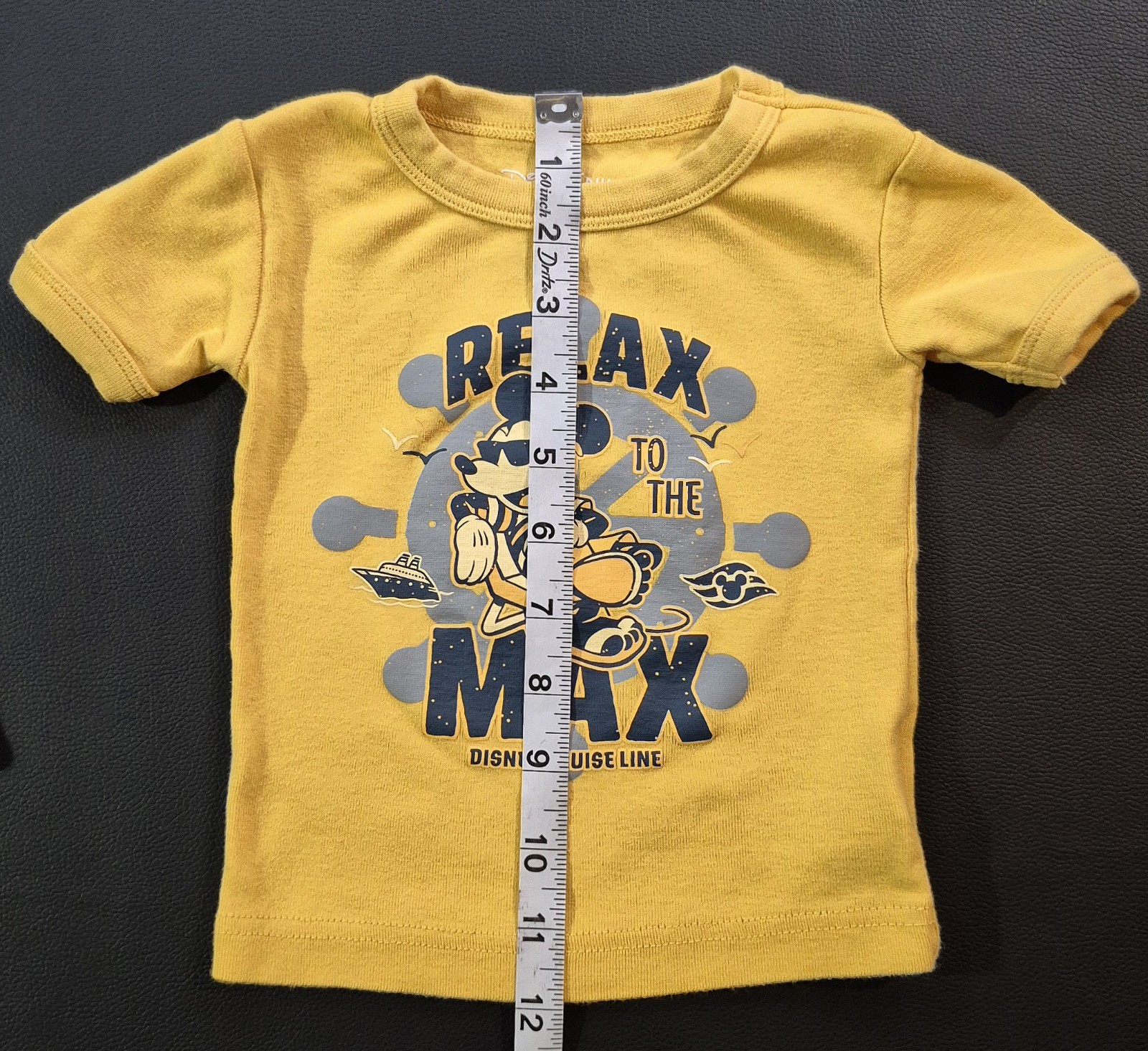 Disney Cruise Line Toddler Relax To The Max 3 Piece Set Shirt/Shorts/Pants US 2T
