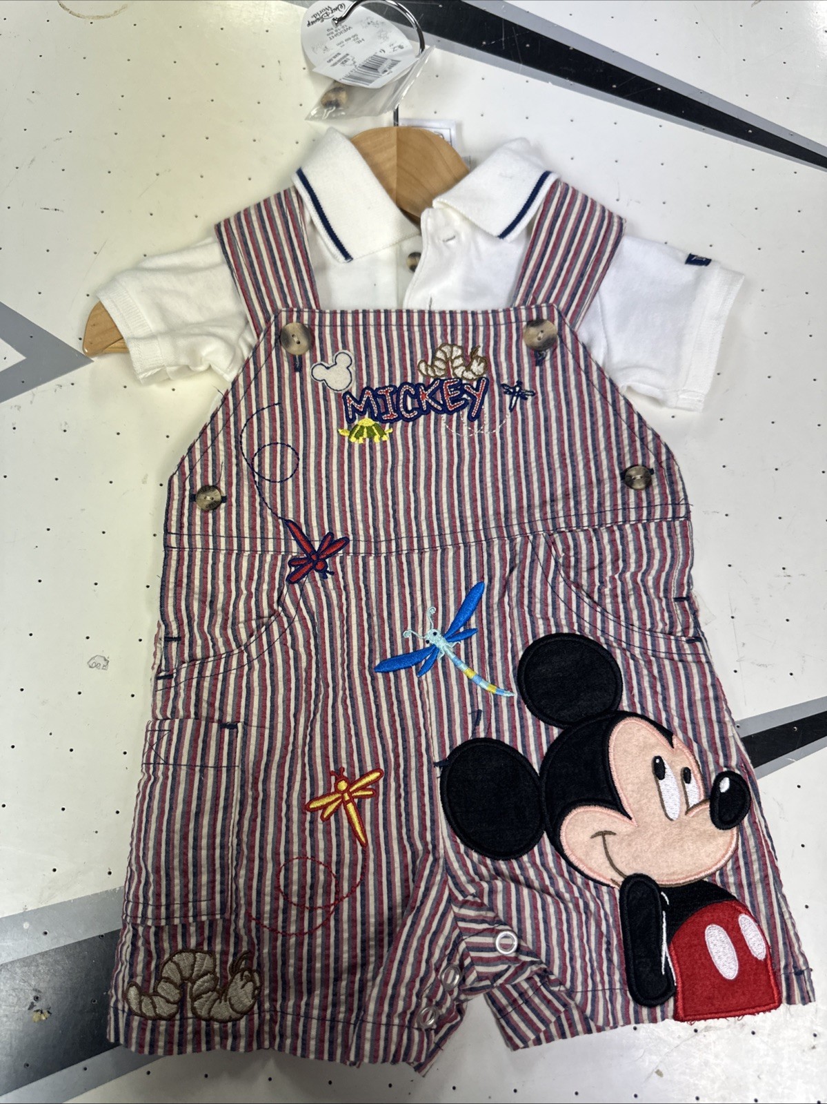 Disney Parks Mickey Mouse Baby Boy Outfit 6 Months