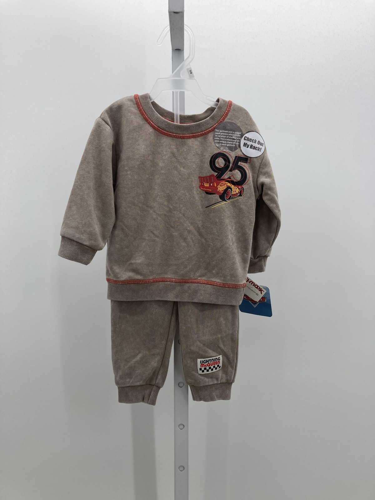 NEW LIGHTNING MCQUEEN SHIRT AND PANTS