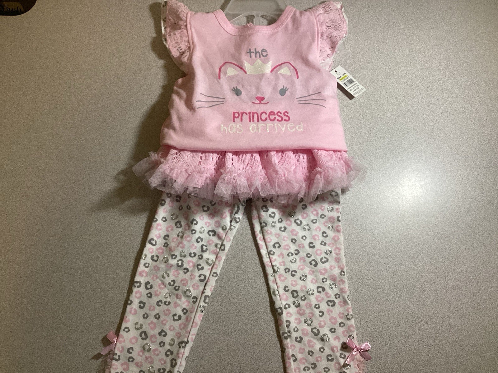 (NWT) DDG Darlings Girl’s Size 12 Months Pink 2 Piece Set
