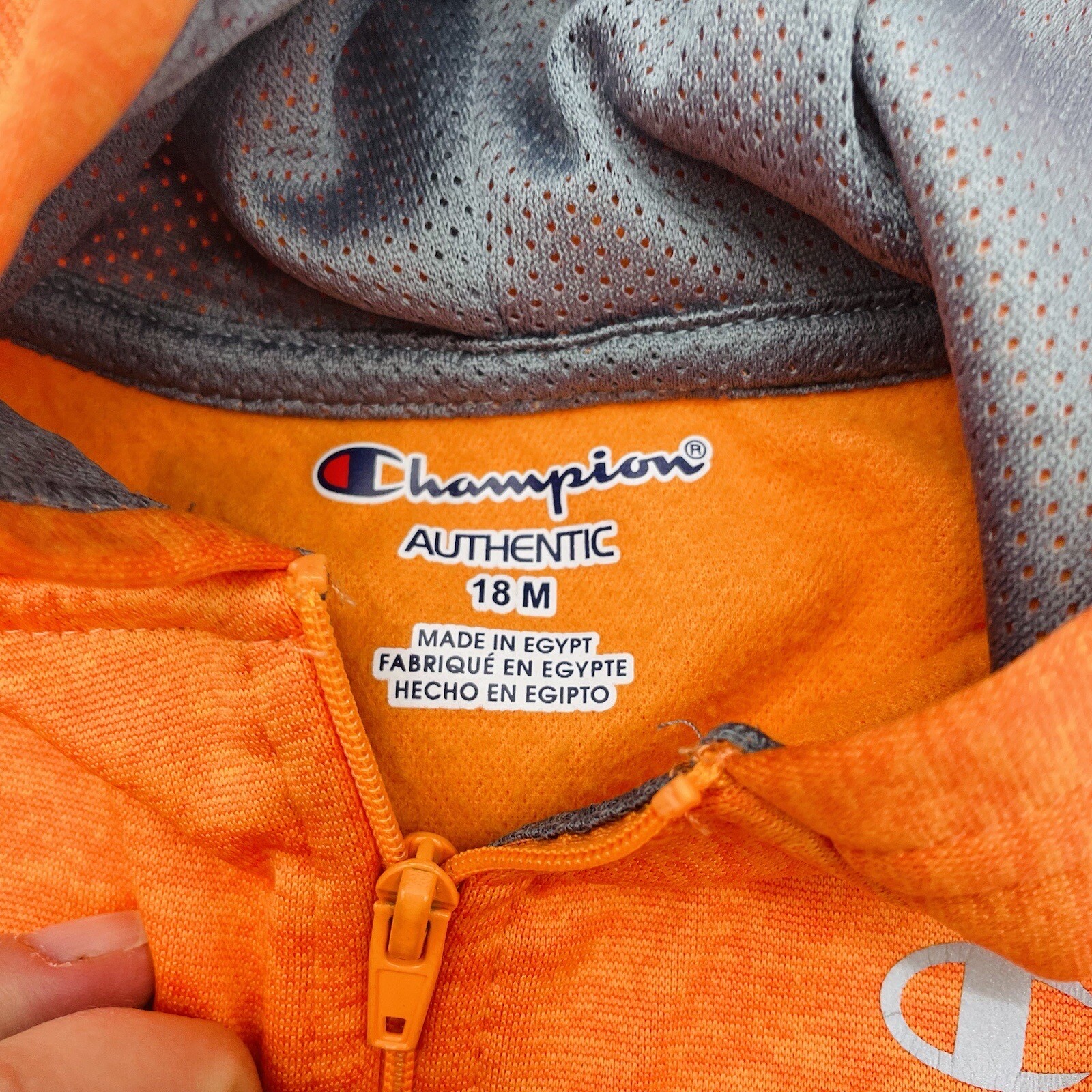 Champion I Know I Can Baby Boys 18M Hooded Sweatshirt & Tee Matching Set 1003
