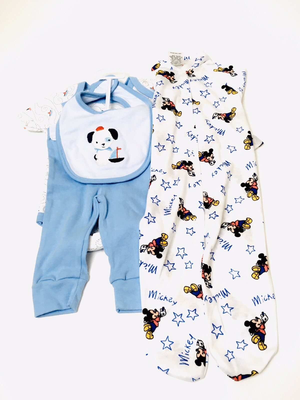NWTags RENE ROFE BABY 3PIECE SET 3-6M And Pre Owned Mickey Sleeper 3-6 Mo