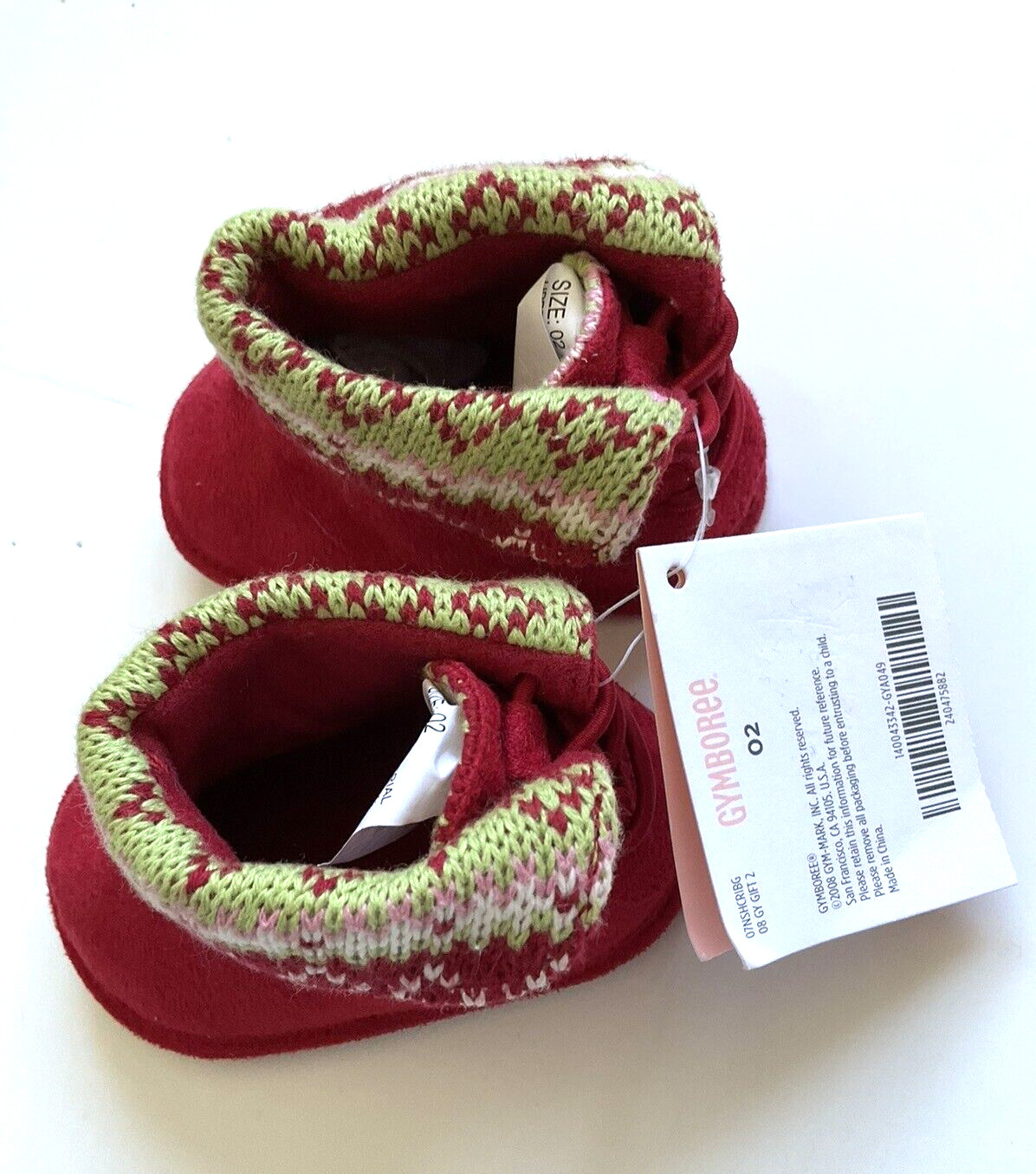 NWT Gymboree 2008 GINGERBREAD COOKIES Holiday 3pc Blanket, Romper, booties 3-6 M
