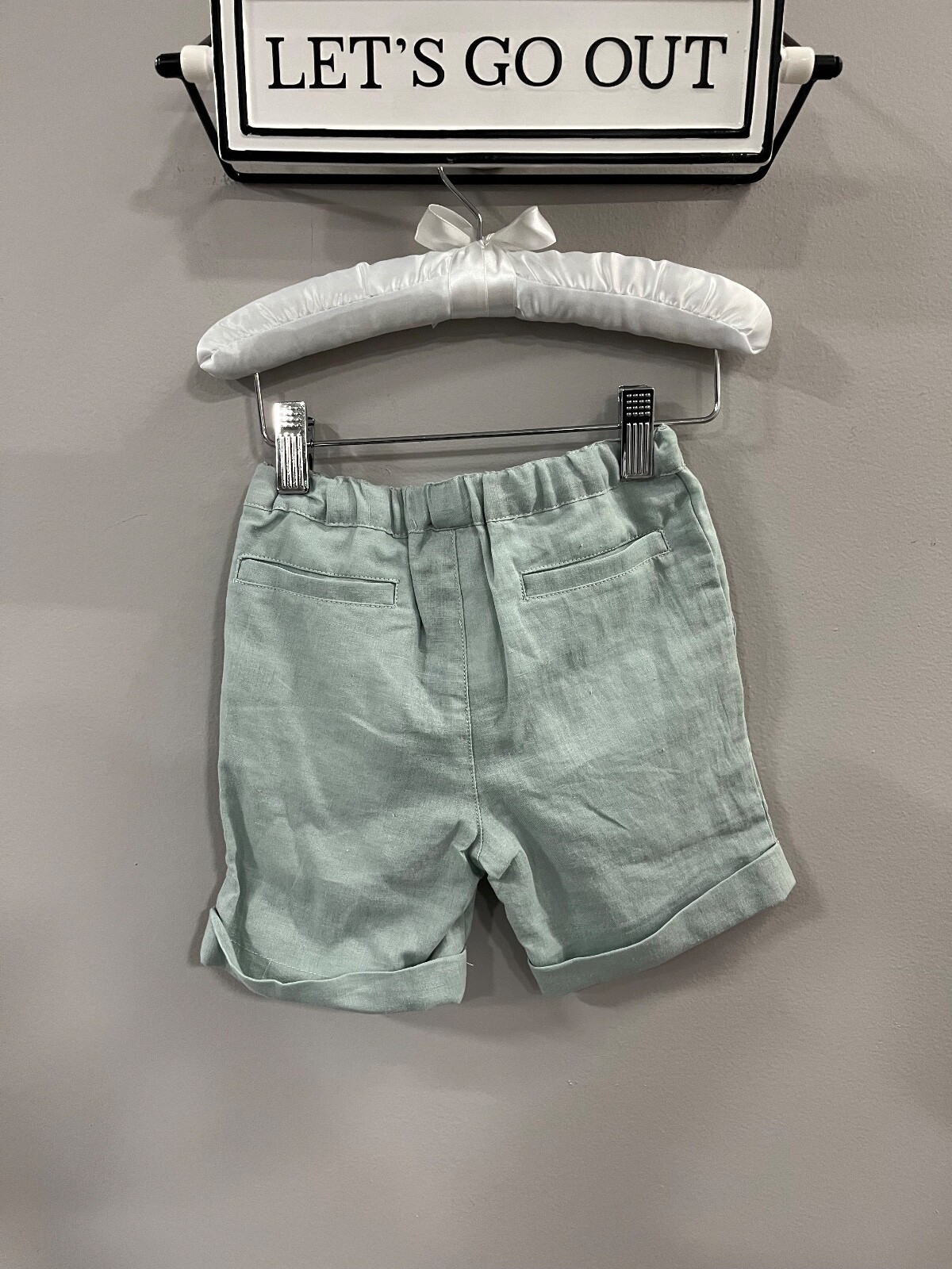 Edgehill Collection Born on Fifth Outfit Peter Pan Collar Shirt w/Shorts Size 3T
