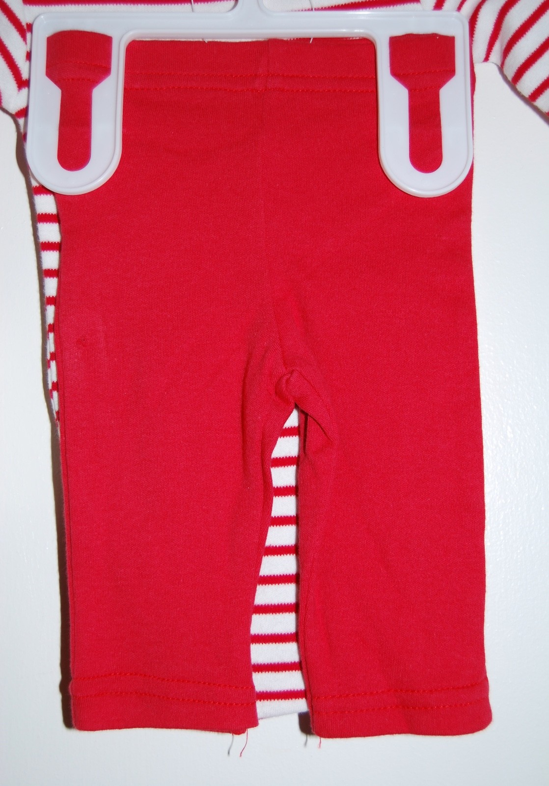 NWT Modern Baby Infant Boy Red 3pc Holiday Santa’s Helper Shirt & Pant Set 0-3M