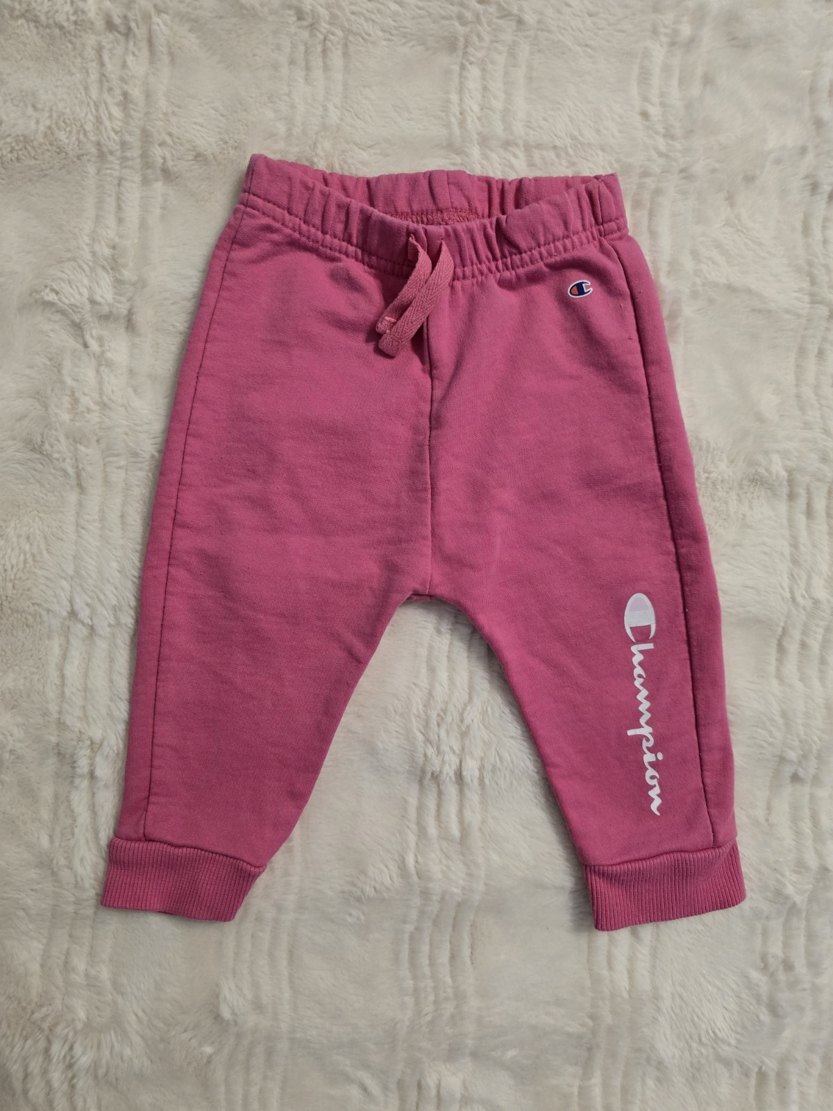 Champion Pink Hoodie & Pants Set Unisex Baby 3-6 Months Athleisure Cotton