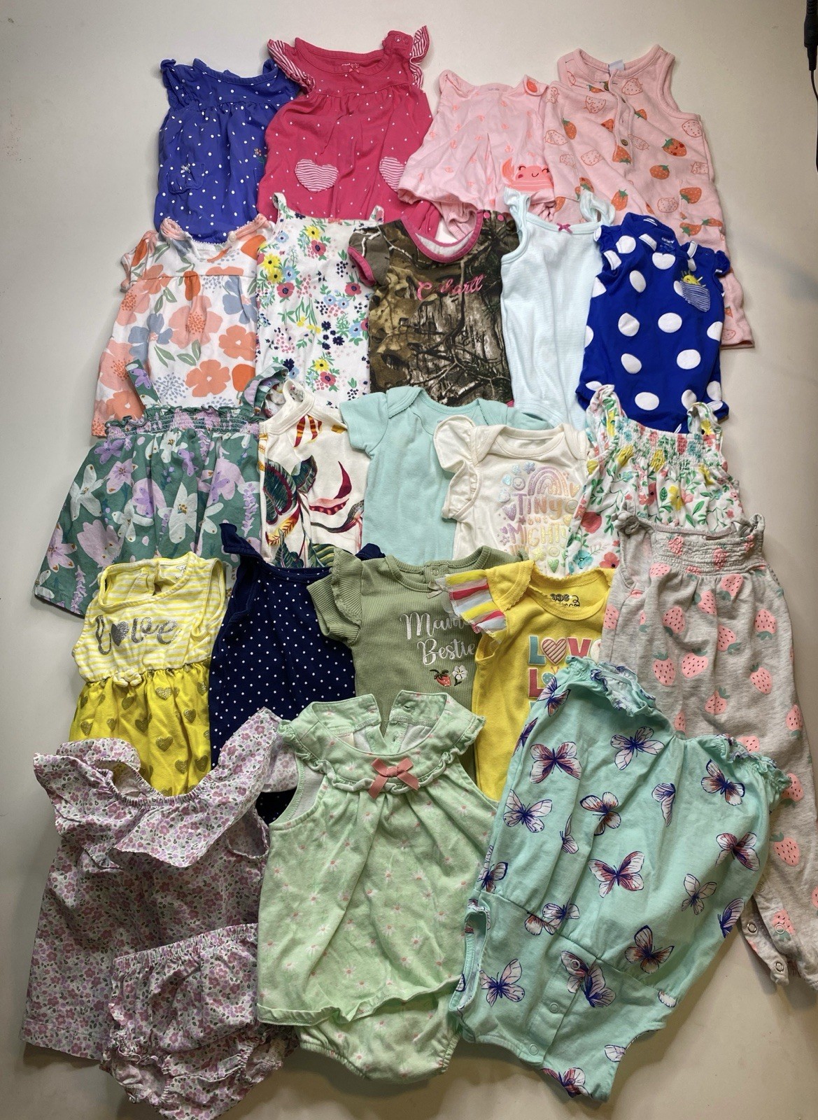 Baby Girl Summer Bundle Sizes 0-18months Mixed Brands 🌼☀️