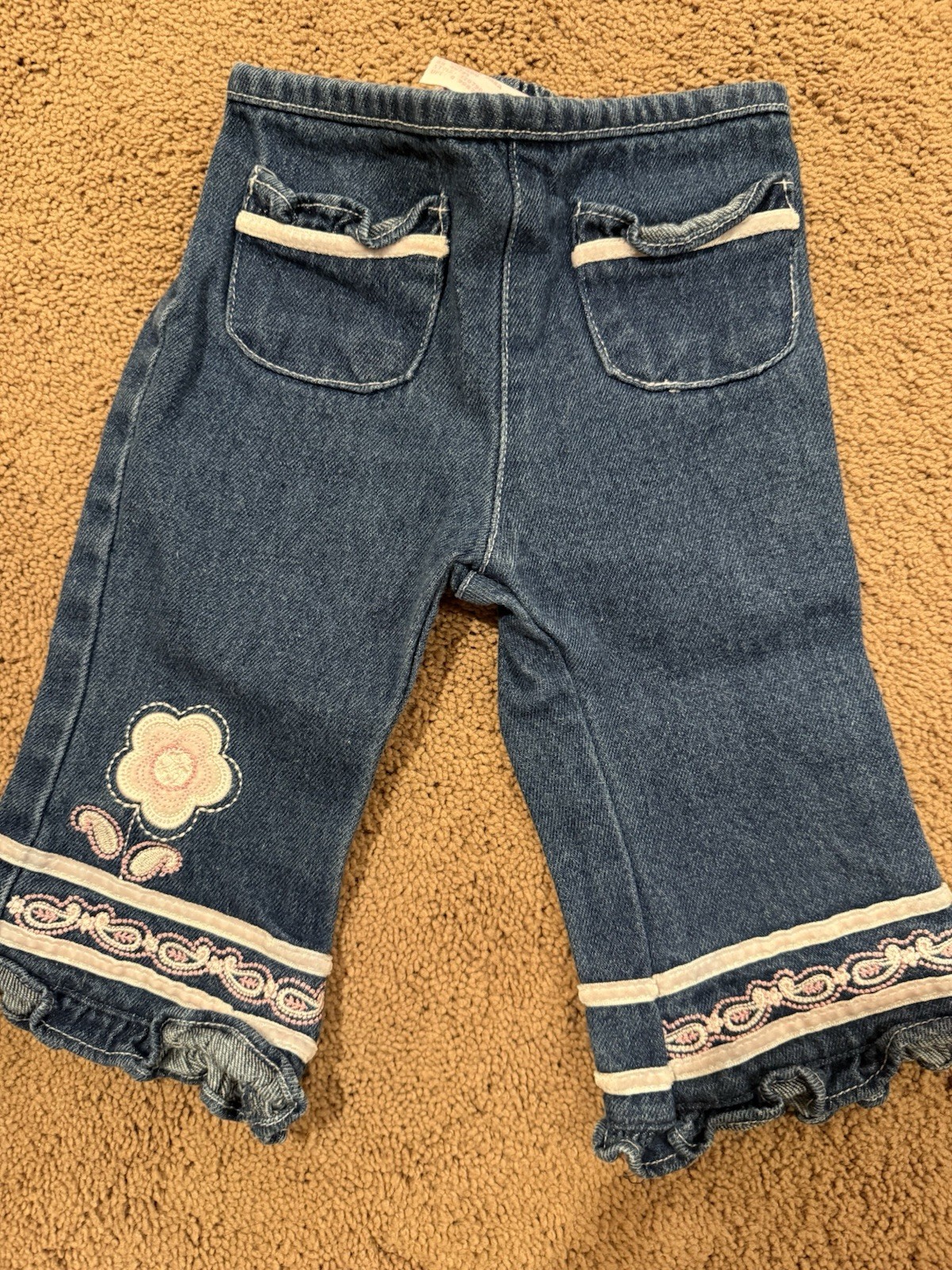 3pc Set -Baby Headquarters 6-9 Months-Vest, Shirt, Jeans