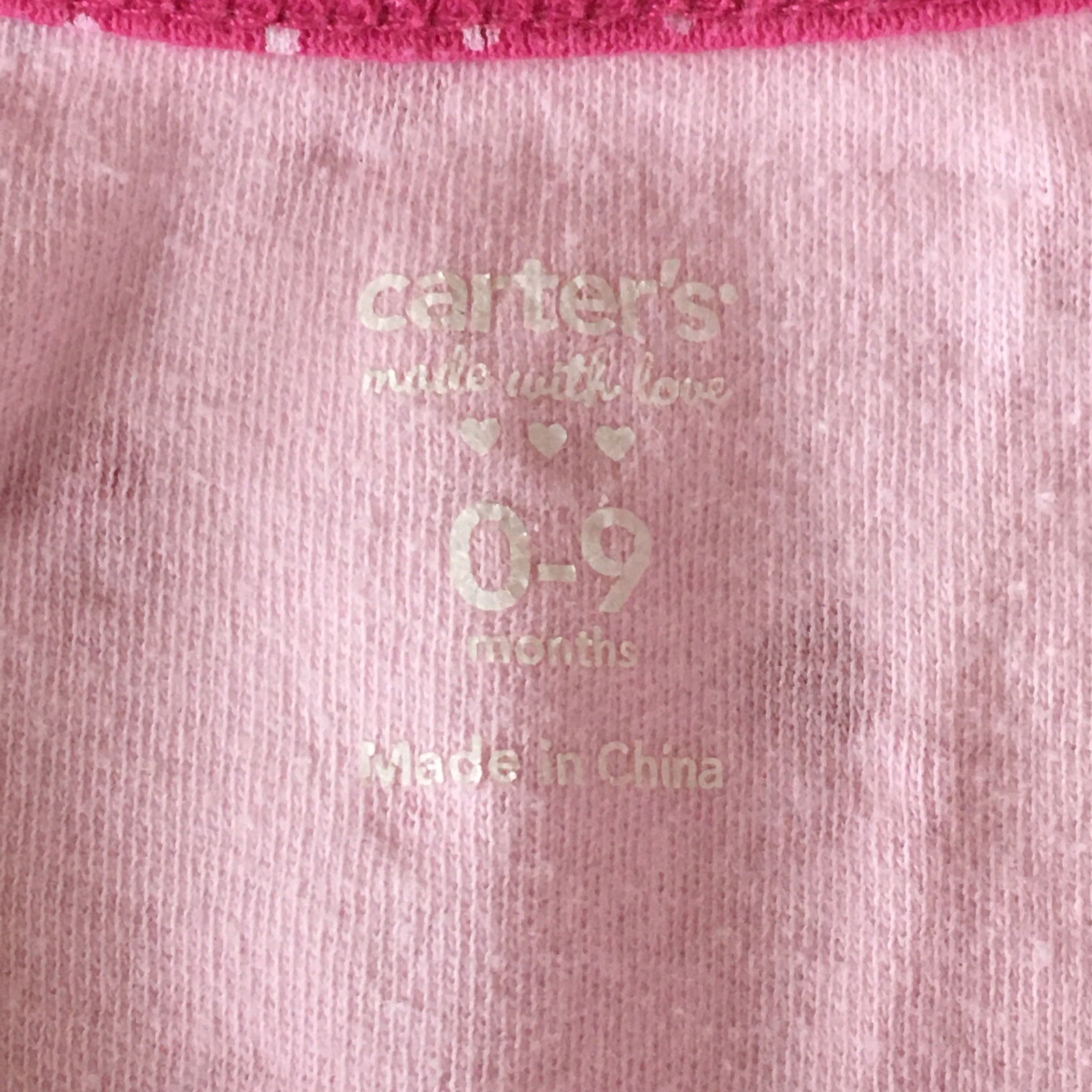 Baby Girl Clothes~Lot of 5 pieces~Various sizes from 0-3mos to 9mos~Mult. Brands