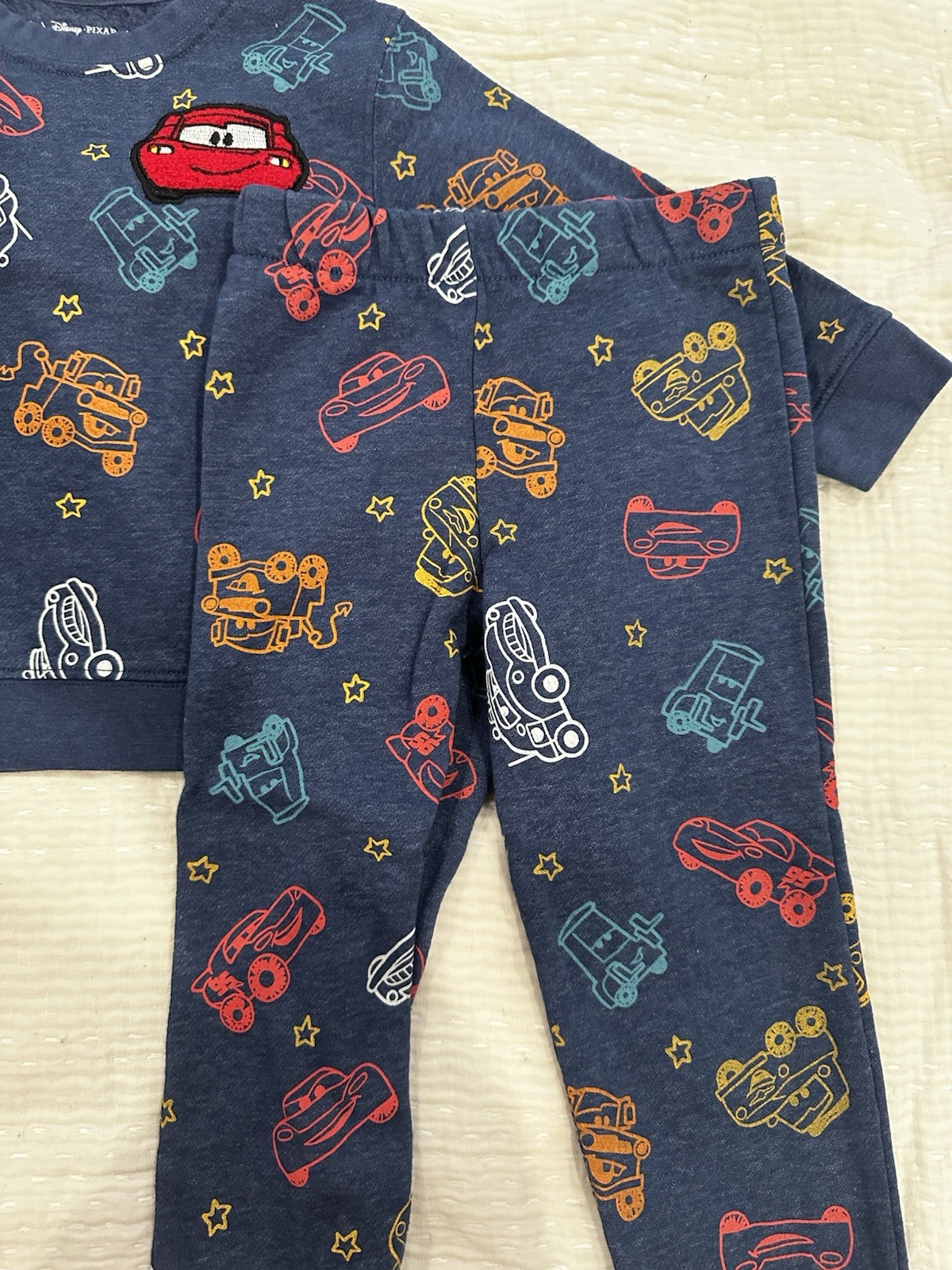 24 Months Cars Lightning McQueen Toddler Boys Sweatshirt Set