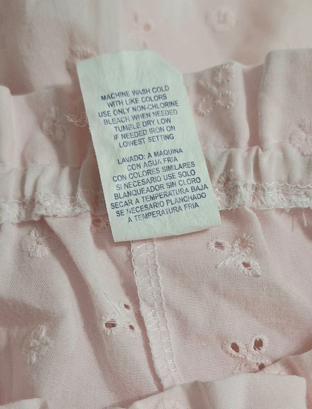 Vtg Baby Girl Set 3 6 Months Little Bitty Pink Eyelet Rosettes Bloomers Circle