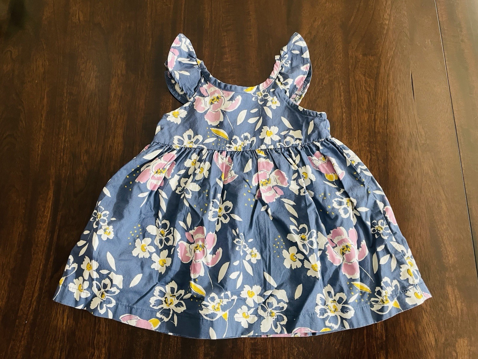 Just One You 2 Piece Floral Dress & Coverall Set 6m Baby Outfit