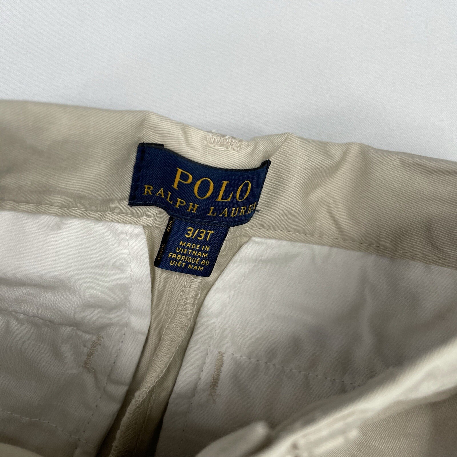 Polo Ralph Lauren Boys Polo Shirt & Pants Outfit Size 3/3T Mesh Polo Outfit