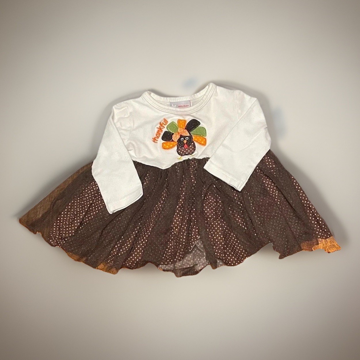 Holiday Edition Thanksgiving Outfit Girls 3-6 Months