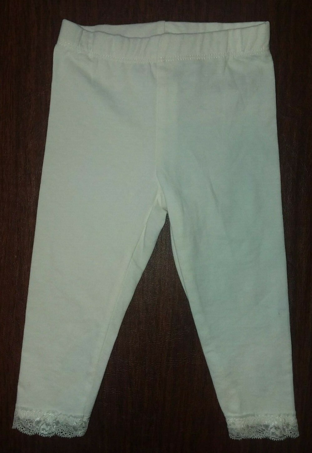 DDG Darlings Infant Toddler Girls Two Piece dress shirt leggings 12 month