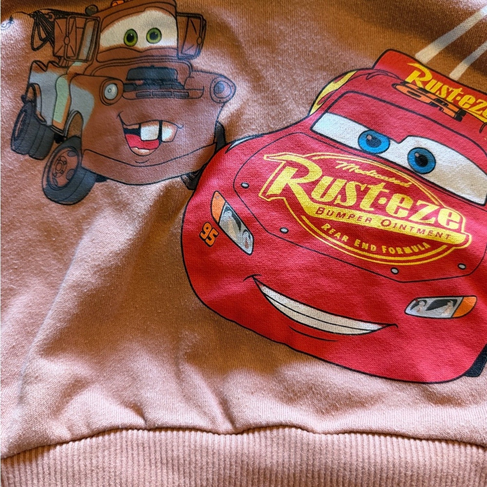 Disney Brown and Red Cars Matching Set